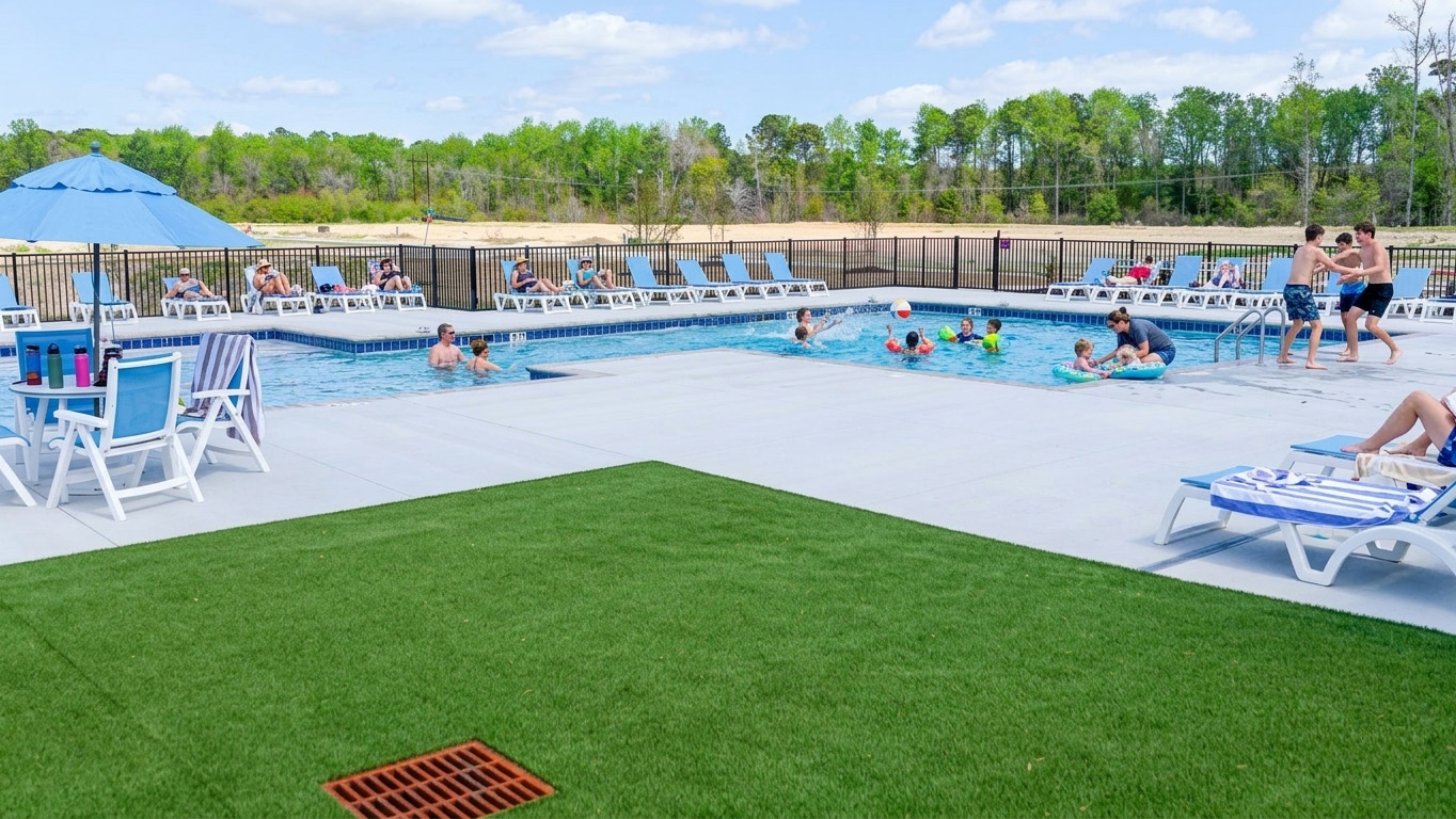 A fantastic addition to the Vineyard Trail community for our Homeowners! The exciting lineup of amenities that will include A Swimming Pool, Open Air Pavilion with playroom and turf lawn for cornhole toss.