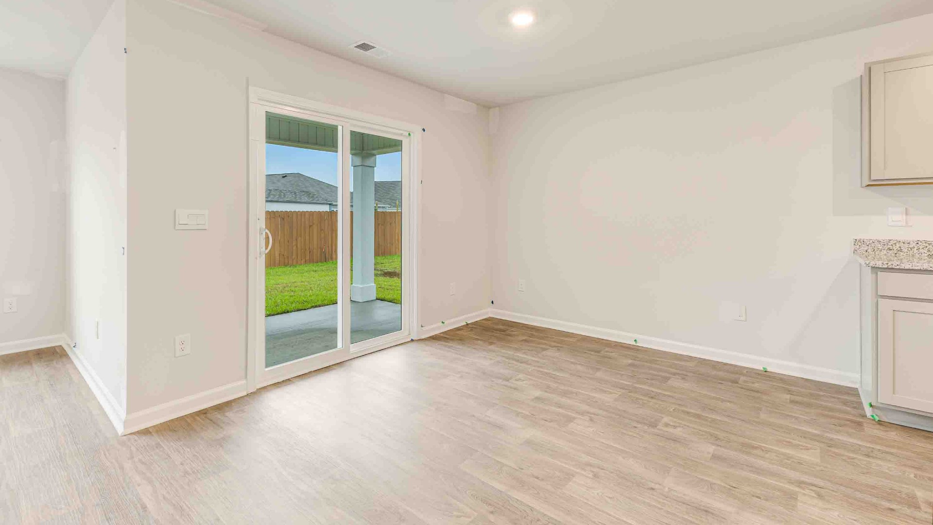 The living area is an open concept, where your kitchen, living, and dining areas blend seamlessly into a space perfect for everyday living and entertaining.