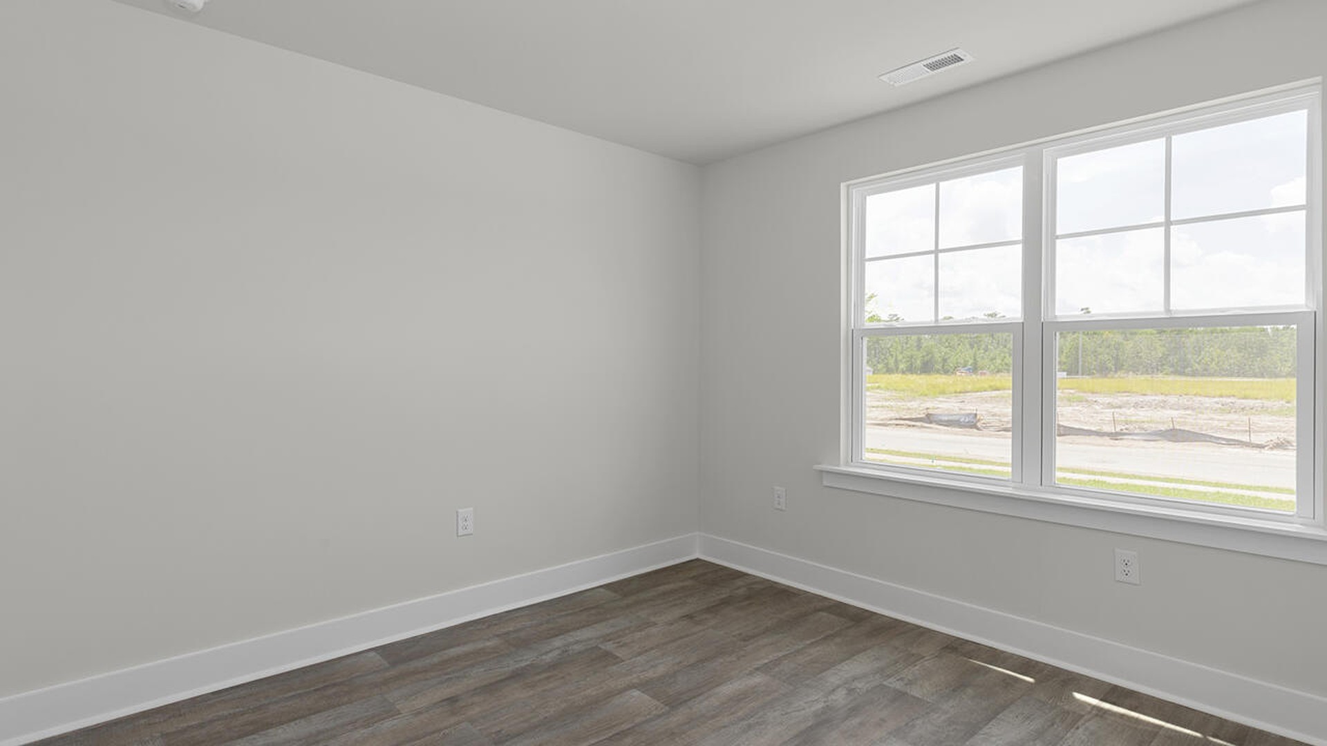 There are three additional bedrooms and full bath. In every bedroom you’ll have vinyl floors and a closet in each room.