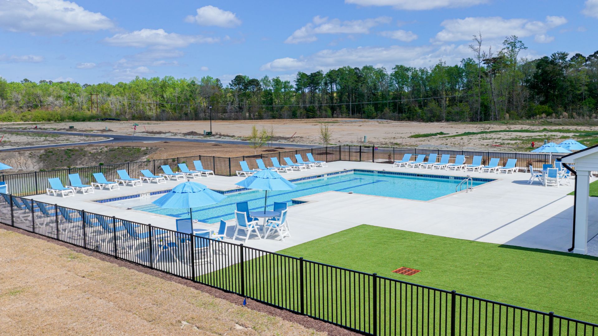 A fantastic addition to the Vineyard Trail community for our Homeowners! The exciting lineup of amenities that will include A Swimming Pool, Open Air Pavilion with playroom and turf lawn for cornhole toss.