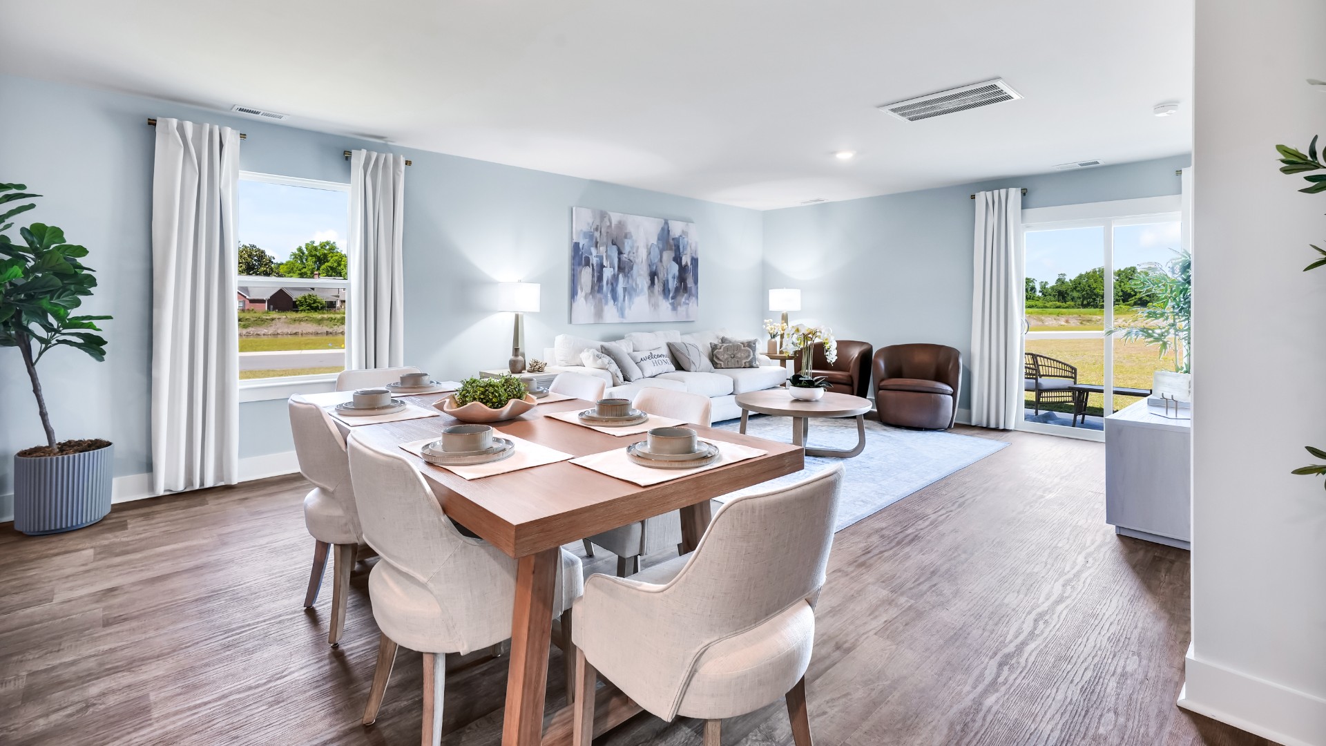 Inside 5-bedroom, 3.5-bathroom home, you’ll find 2,583 square feet of comfortable living. The living area is an open concept, where your kitchen, living, and dining areas blend seamlessly into a space perfect for everyday living and entertaining.