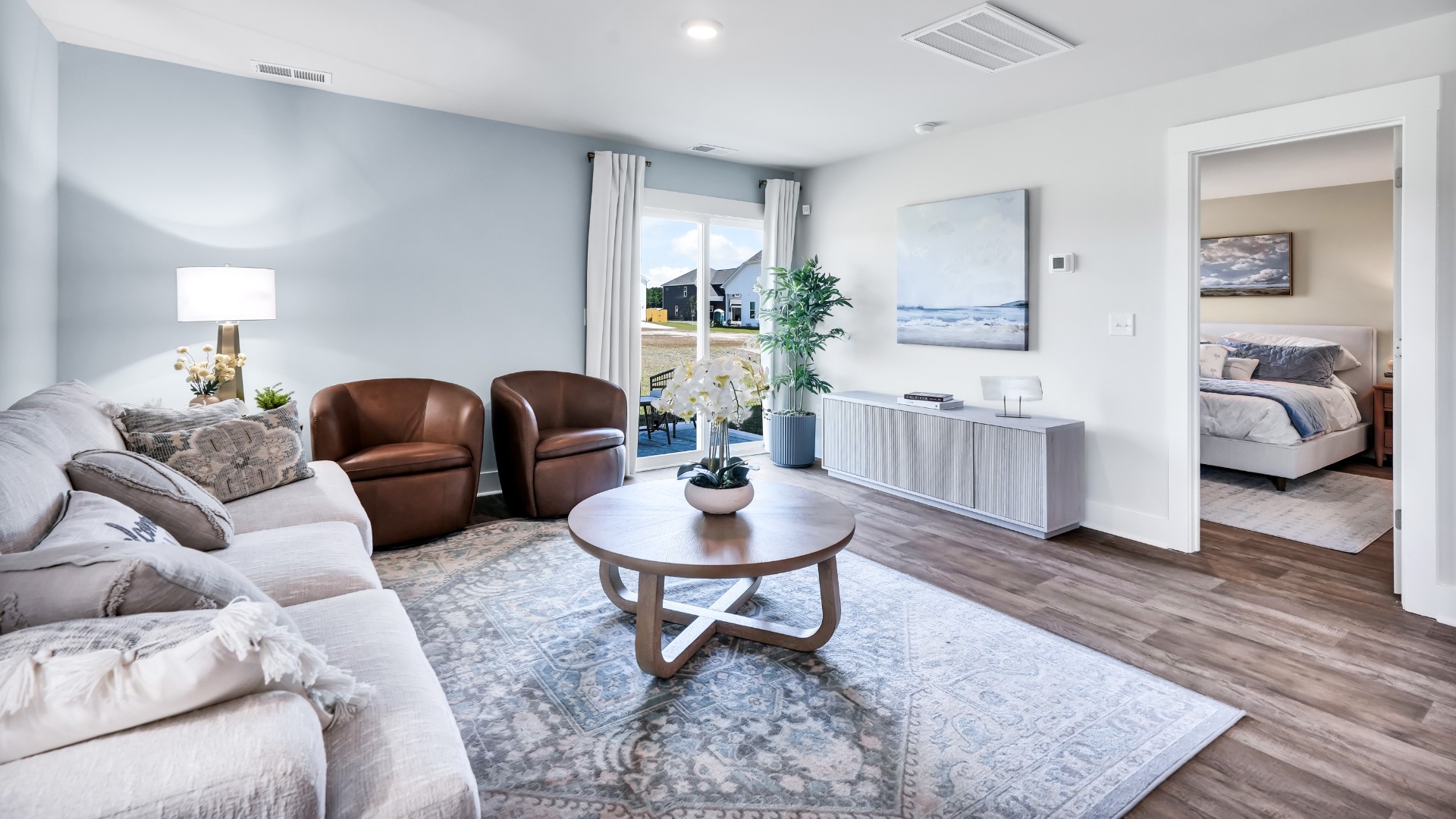 Inside 5-bedroom, 3.5-bathroom home, you’ll find 2,583 square feet of comfortable living. The living area is an open concept, where your kitchen, living, and dining areas blend seamlessly into a space perfect for everyday living and entertaining.