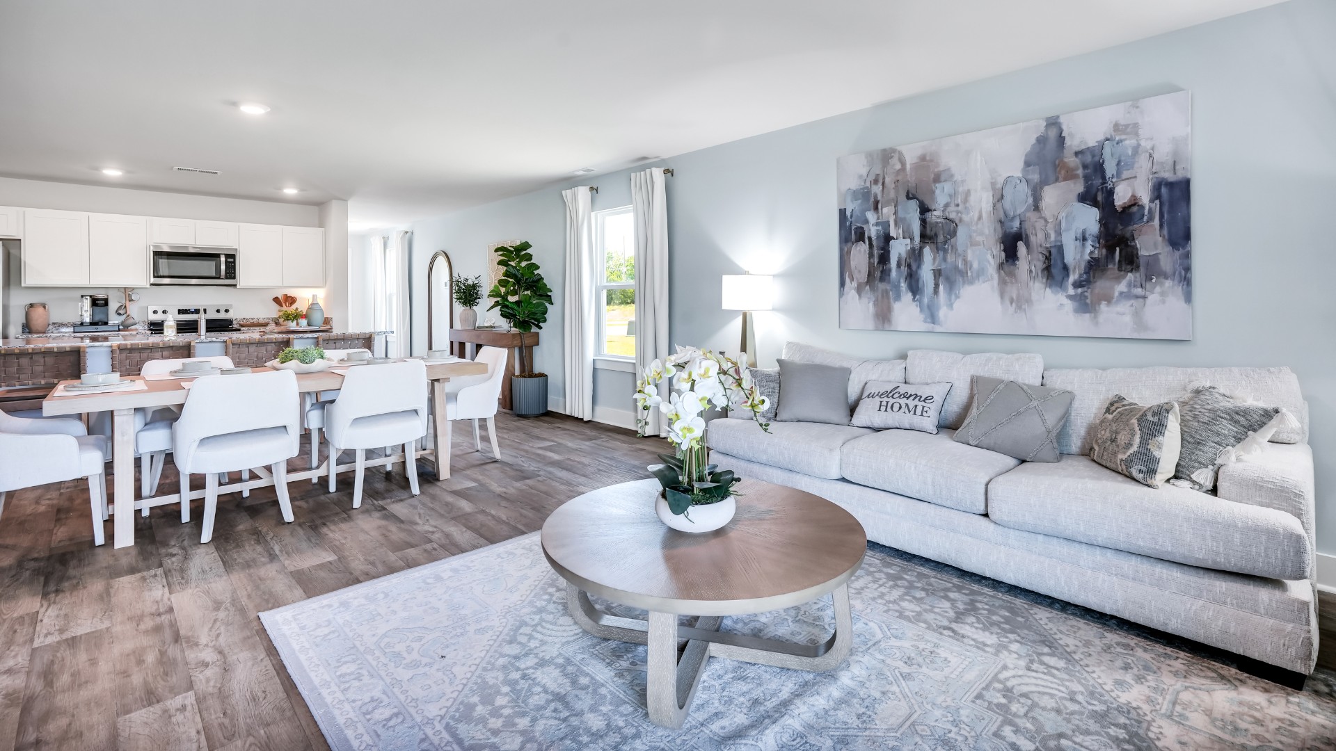 Inside 5-bedroom, 3.5-bathroom home, you’ll find 2,583 square feet of comfortable living. The living area is an open concept, where your kitchen, living, and dining areas blend seamlessly into a space perfect for everyday living and entertaining.