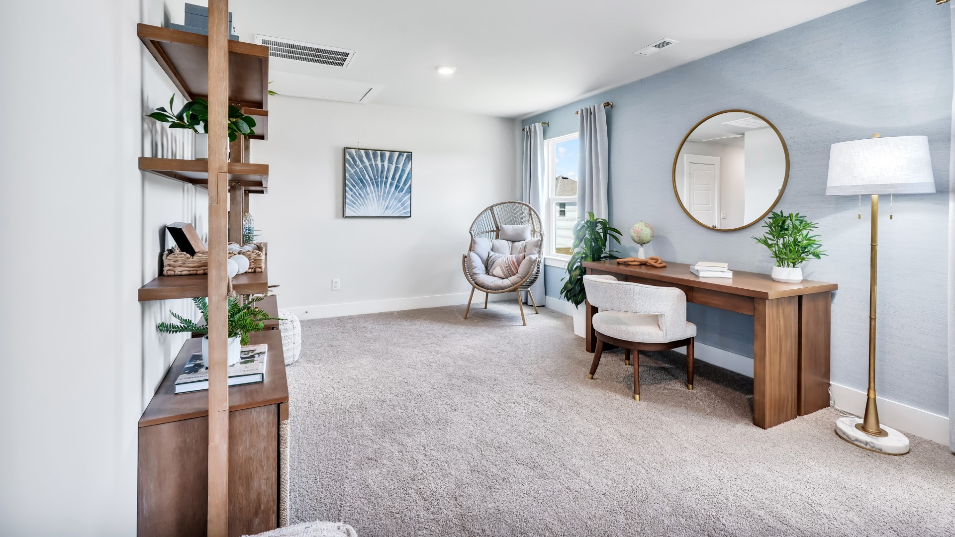 In every bedroom you’ll have carpeted floors and a closet in each room. Whether these rooms become bedrooms, office spaces, or other bonus rooms, there is sure to be comfort.