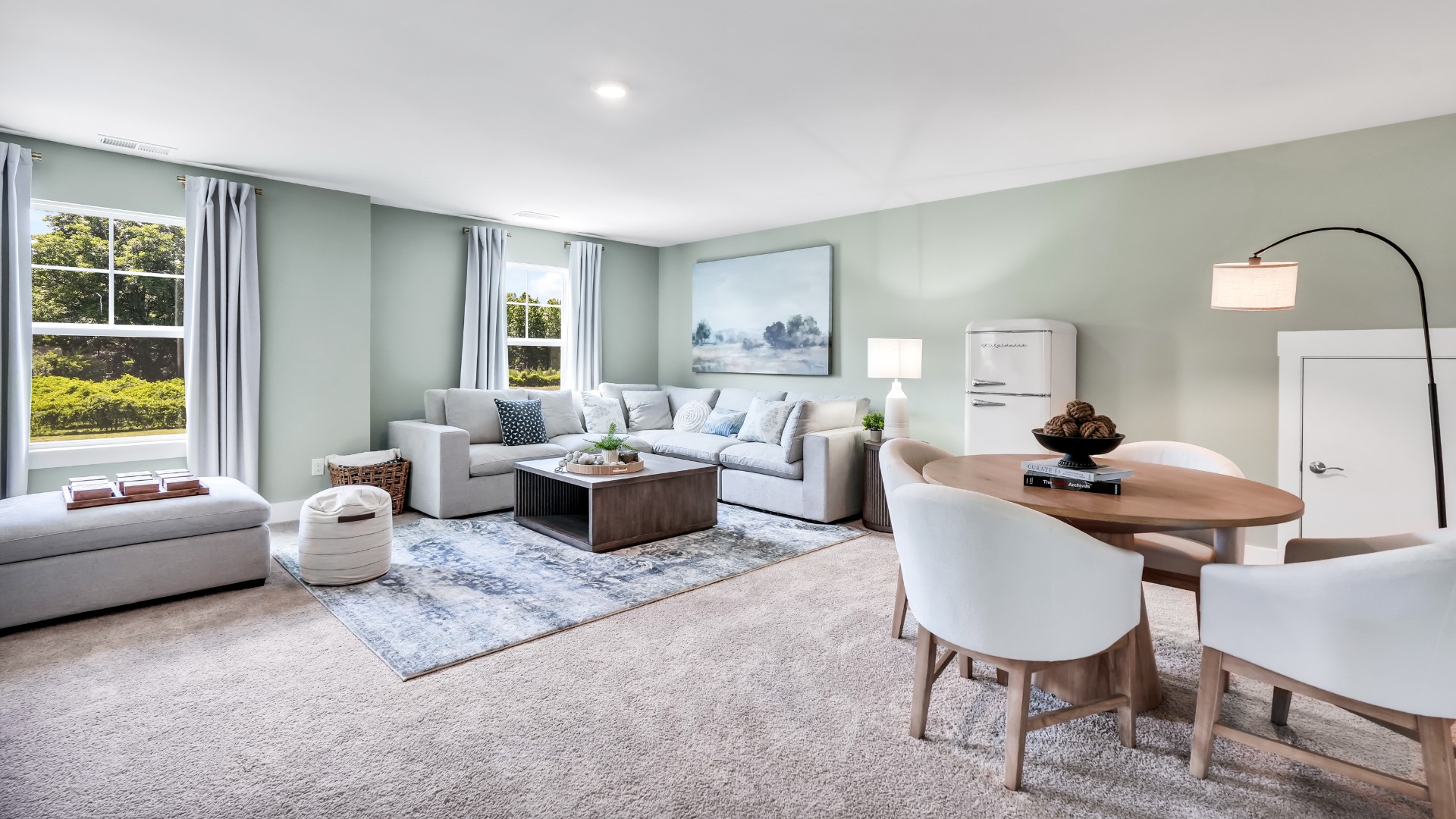 In every bedroom you’ll have carpeted floors and a closet in each room. Whether these rooms become bedrooms, office spaces, or other bonus rooms, there is sure to be comfort.