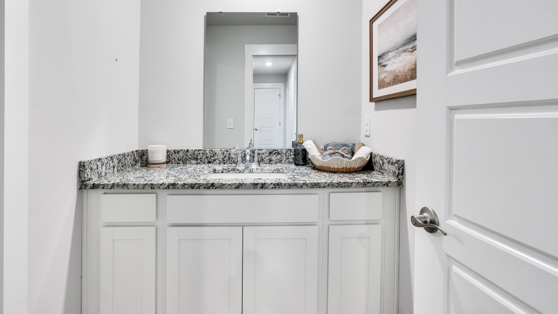 In every bedroom you’ll have carpeted floors and a closet in each room. Whether these rooms become bedrooms, office spaces, or other bonus rooms, there is sure to be comfort.