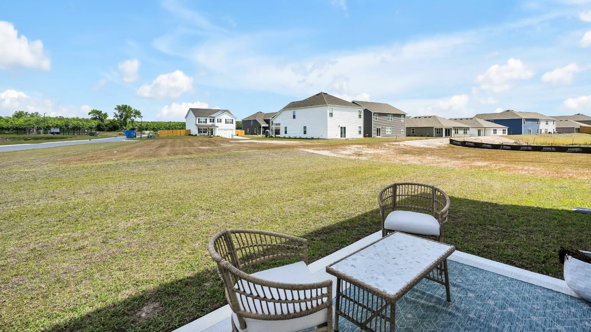 Enjoy the patio perfect for entertaining and enjoying eastern North Carolina evenings.
