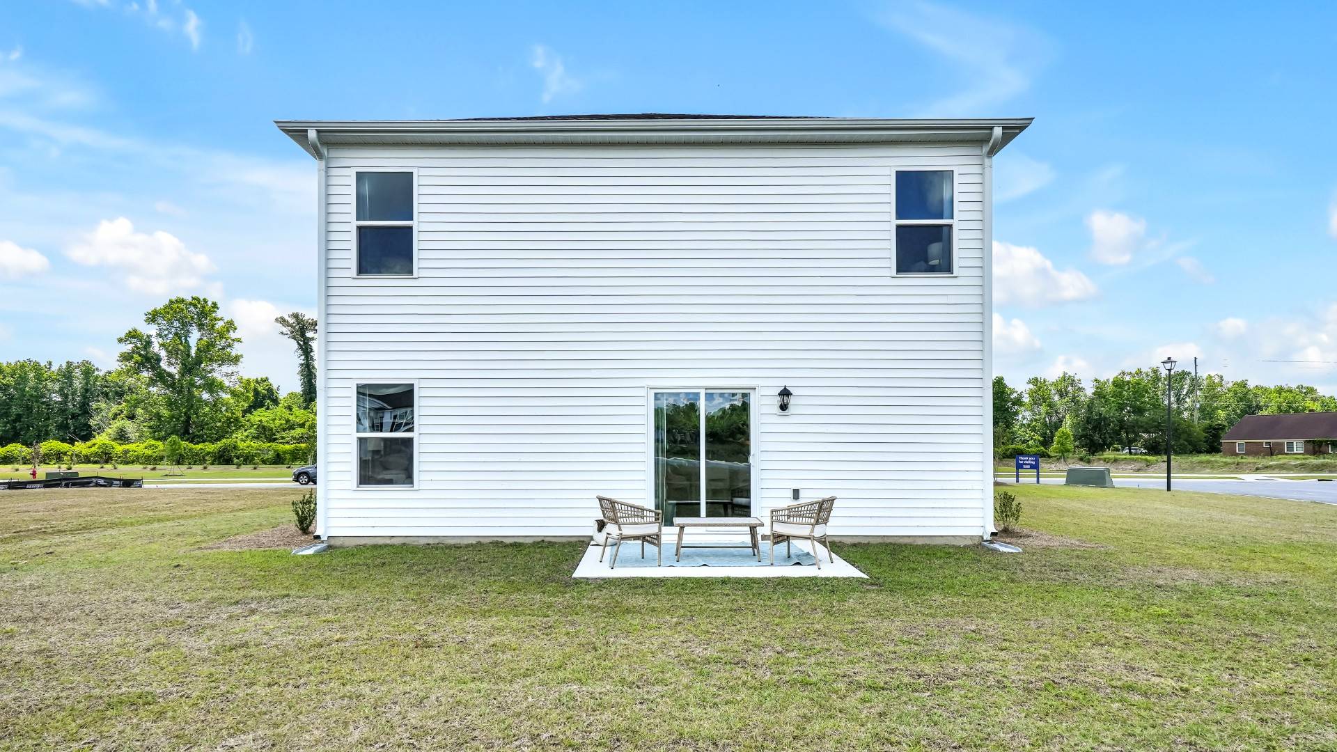 Enjoy the patio perfect for entertaining and enjoying eastern North Carolina evenings.