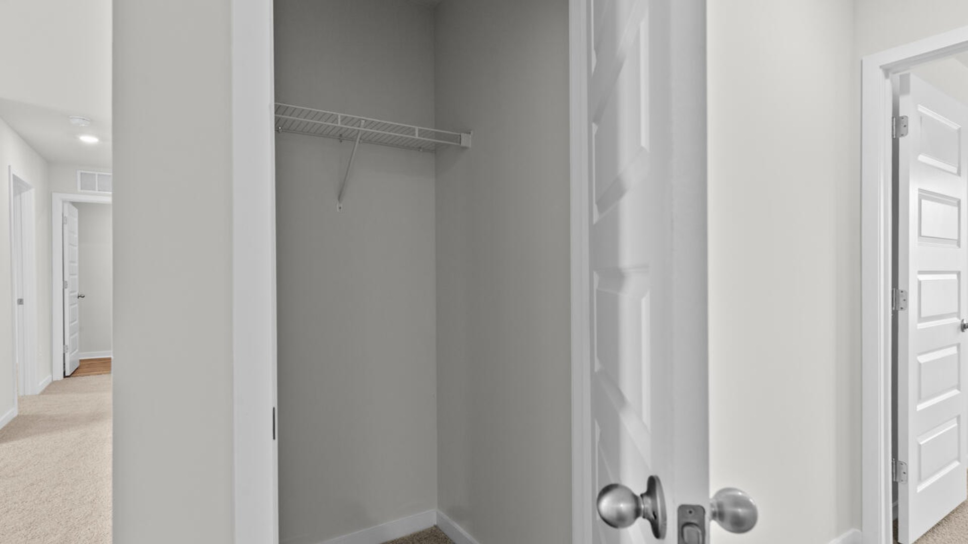 The upstairs has an additional living space, a laundry room, and a primary bedroom. There are an additional 3 bedrooms and full bath. In every bedroom you’ll have carpeted floors and a closet in each room. Whether these rooms become bedrooms, office spaces, or other bonus rooms, there is sure to be comfort.