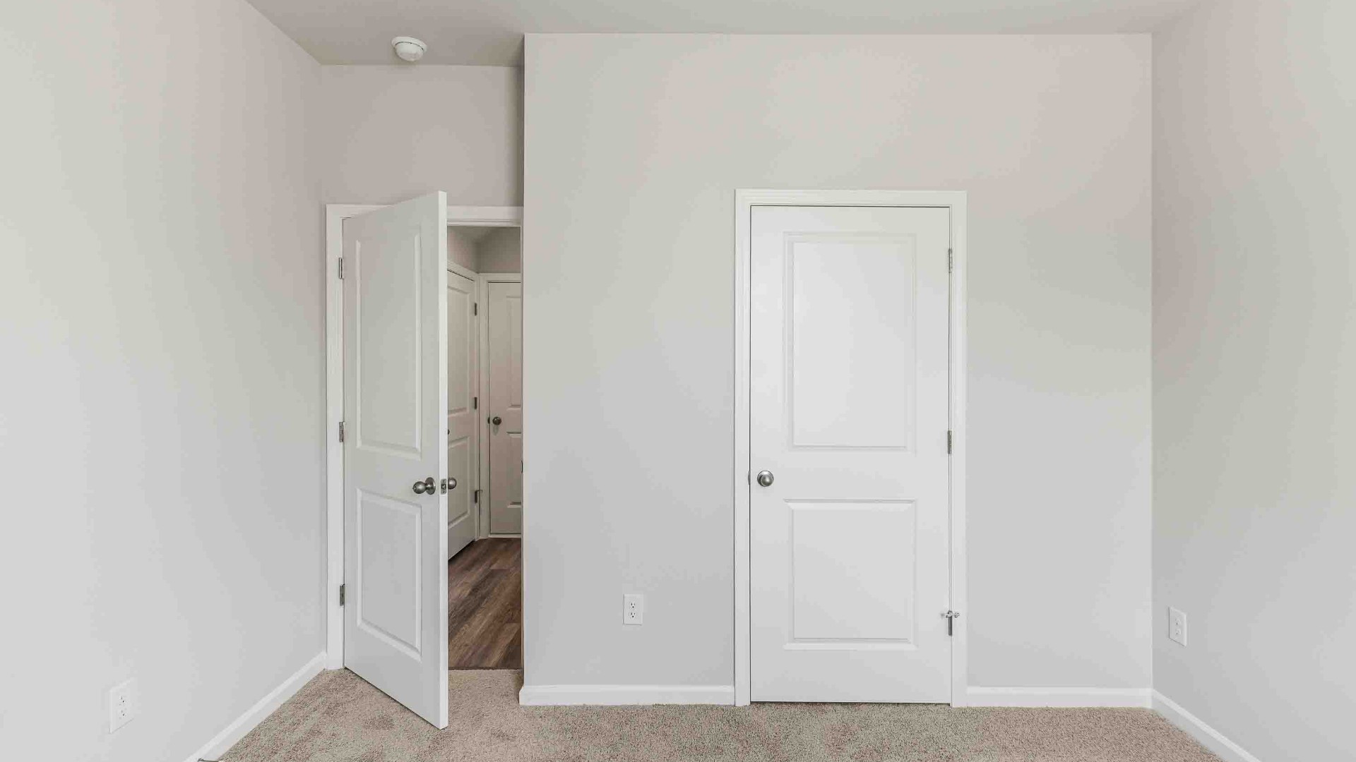 Downstairs, a flex room can be used as an office or sitting area.