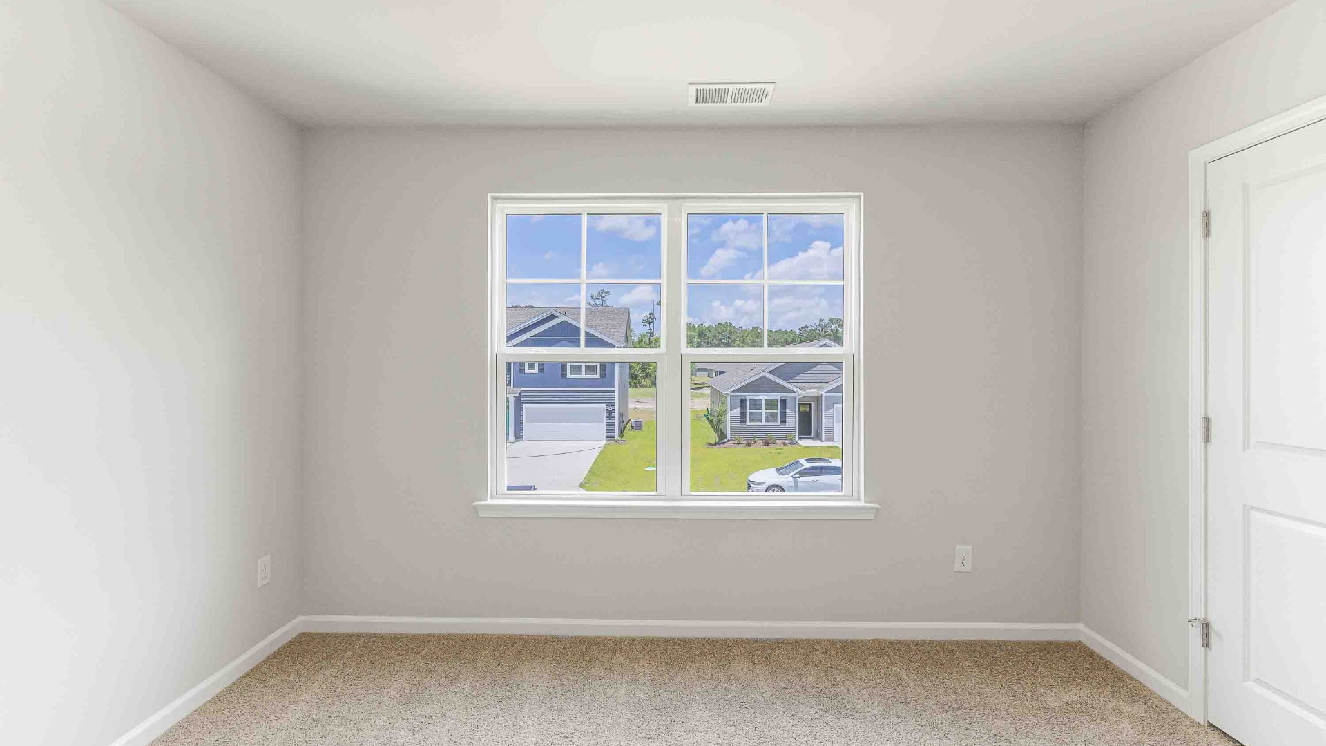 There are an additional 3 bedrooms and full bath. In every bedroom you’ll have carpeted floors and a closet in each room.
