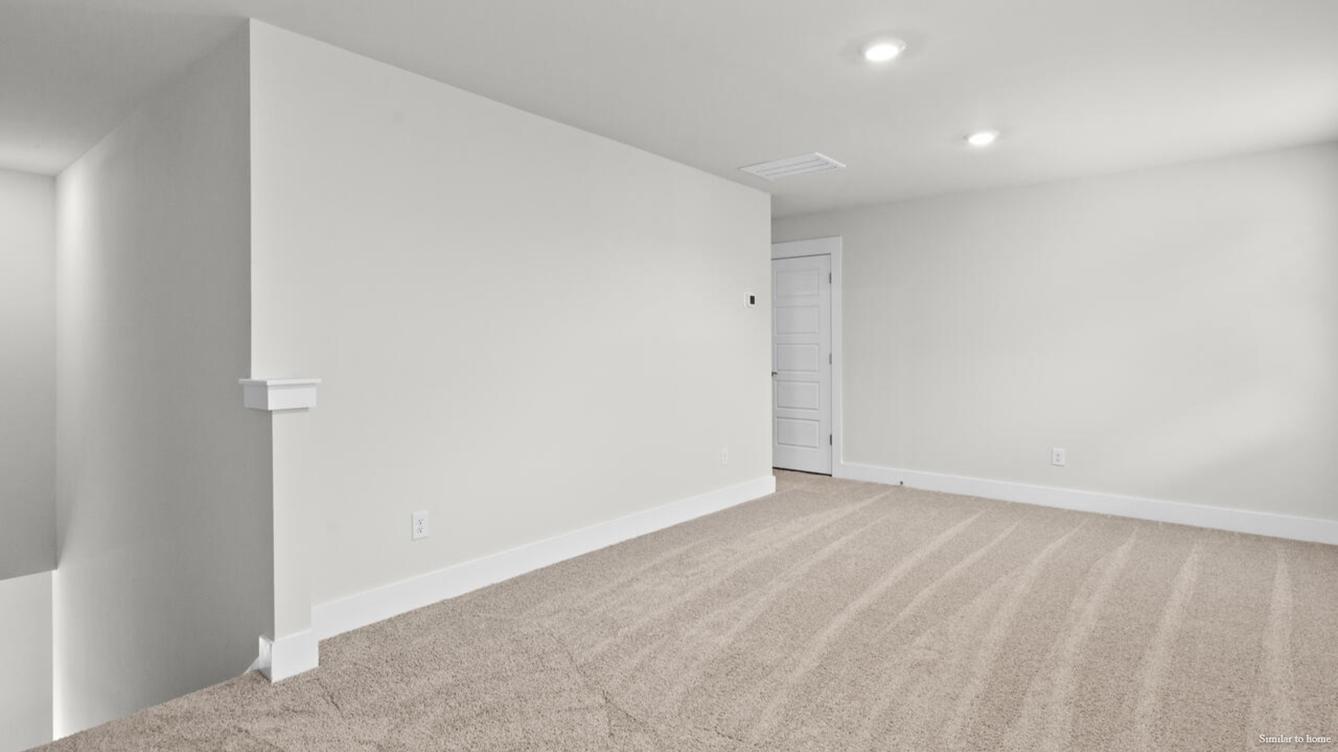 In every bedroom you’ll have carpeted floors and a closet in each room. Whether these rooms become bedrooms, office spaces, or other bonus rooms, there is sure to be comfort.