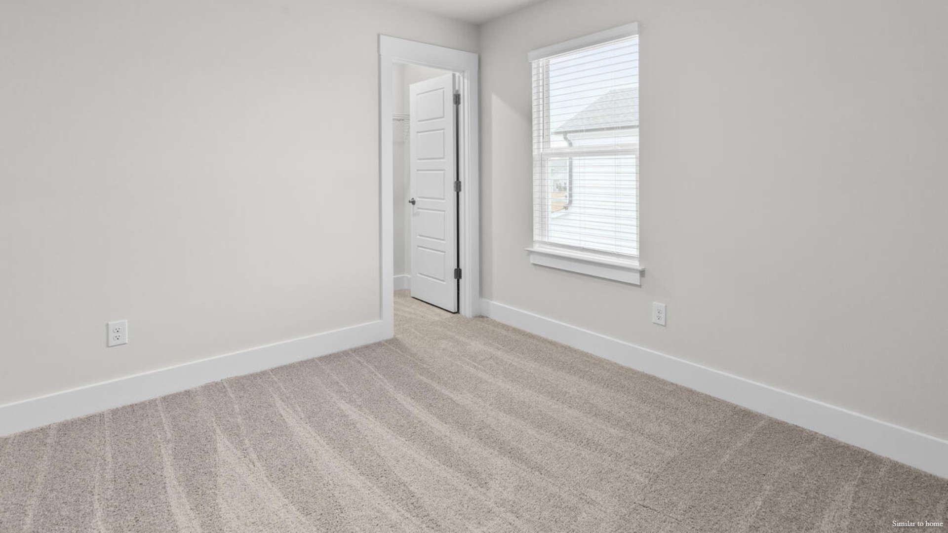In every bedroom you’ll have carpeted floors and a closet in each room. Whether these rooms become bedrooms, office spaces, or other bonus rooms, there is sure to be comfort.