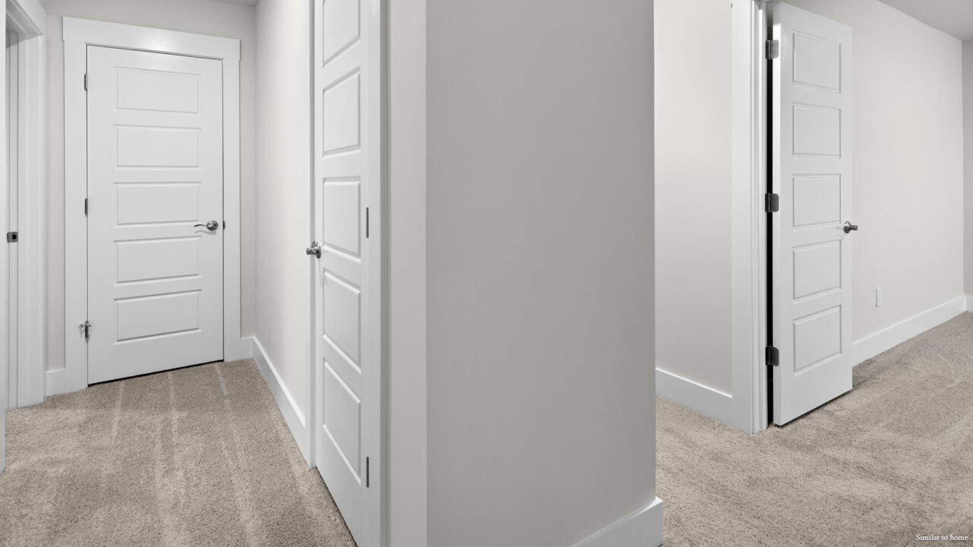In every bedroom you’ll have carpeted floors and a closet in each room. Whether these rooms become bedrooms, office spaces, or other bonus rooms, there is sure to be comfort.