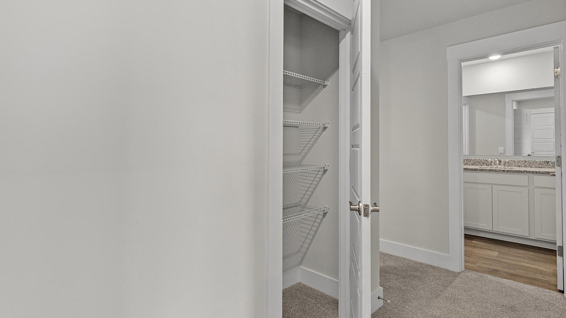 In every bedroom you’ll have vinyl floors and a closet in each room. Whether these rooms become bedrooms, office spaces, or other bonus rooms, there is sure to be comfort.