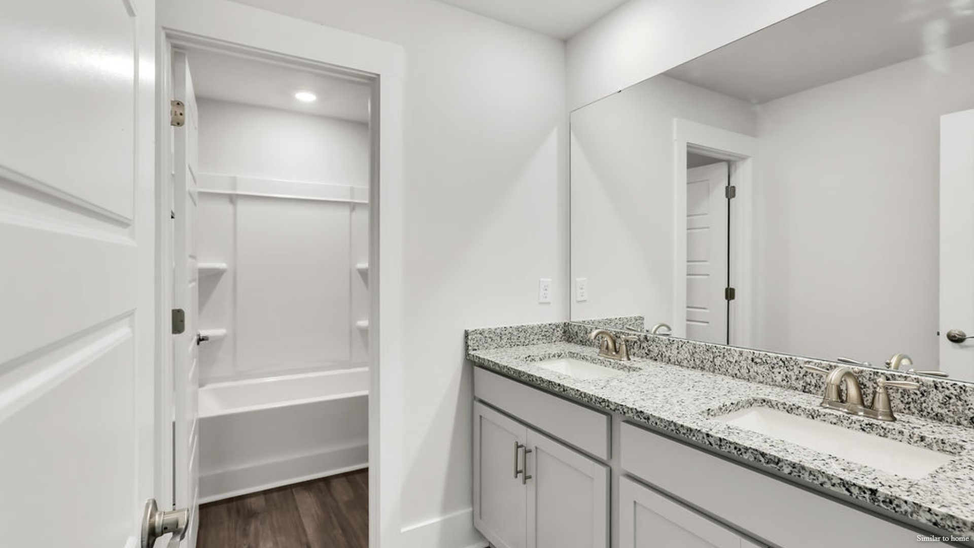 Upstairs, you will find three additional bedrooms, 2 full baths and large lot. This home will have a secondary primary bedroom with full bathroom. In every bedroom you’ll have vinyl floors and a closet in each room. Whether these rooms become bedrooms, office spaces, or other bonus rooms, there is sure to be comfort.