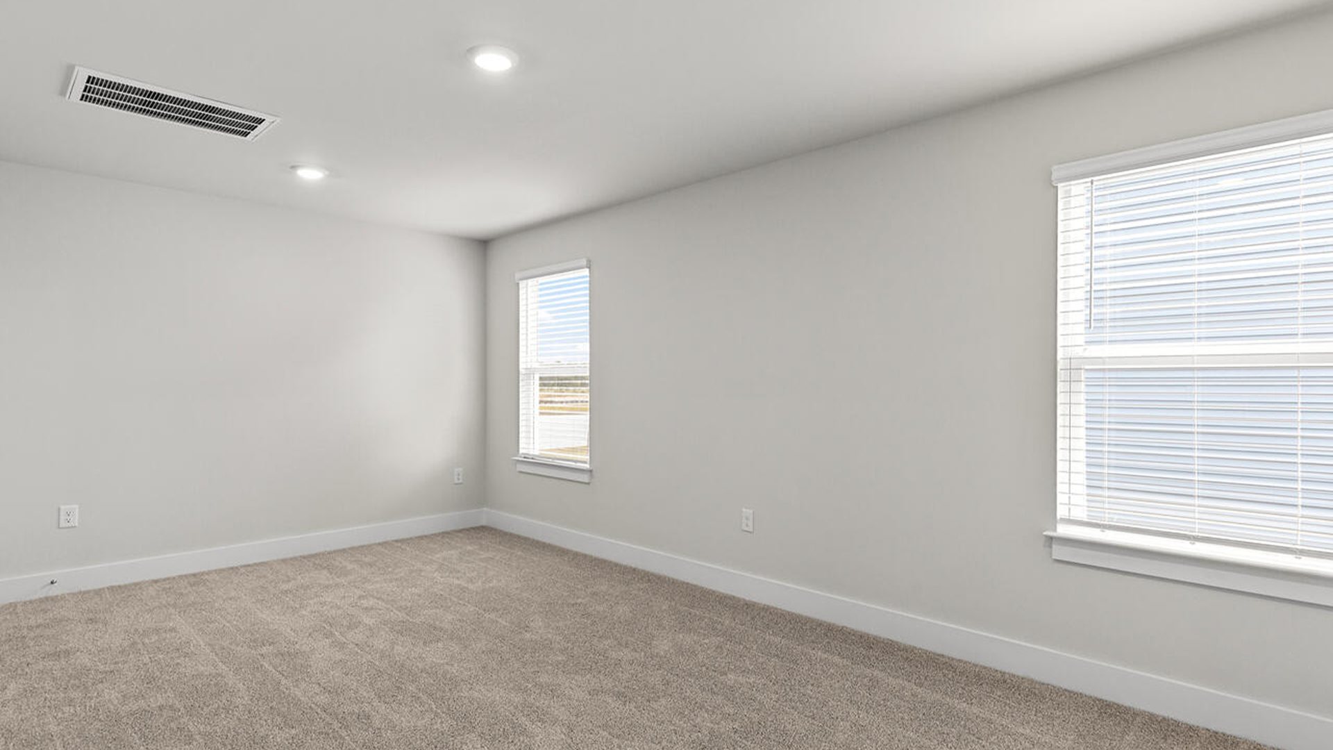 The primary bedroom has its own attached bathroom that features a walk-in closet and all the space you need to get ready in the morning. Sharing a sink isn’t a worry with the double vanity, and you also get additional privacy with a separate door for the toilet and shower.