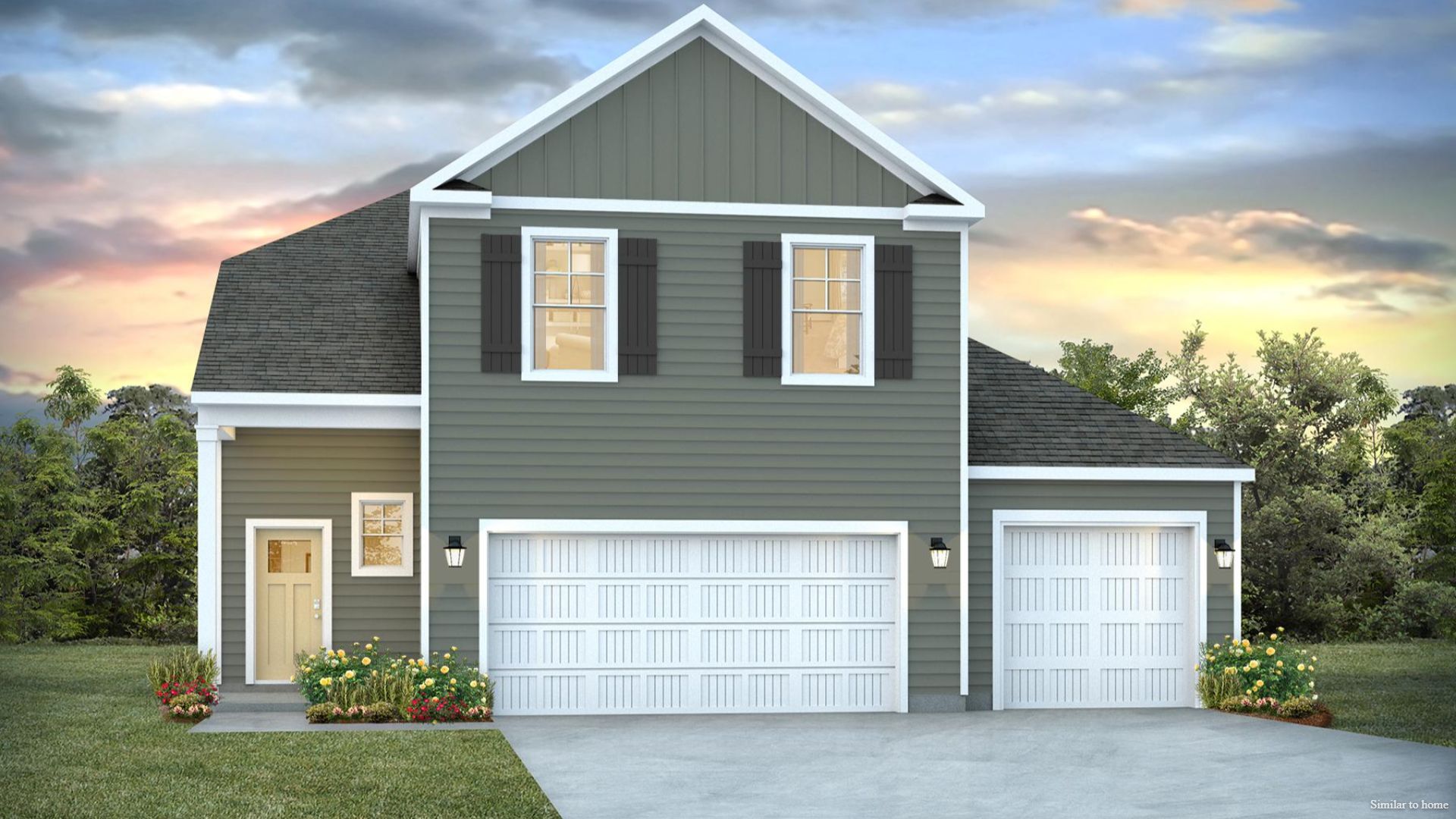 Wren is sure to turn heads. To top it off, its one of our floorplans that offers 5 bedrooms, 3.5-4.5 baths and 2 and 3-car garages.