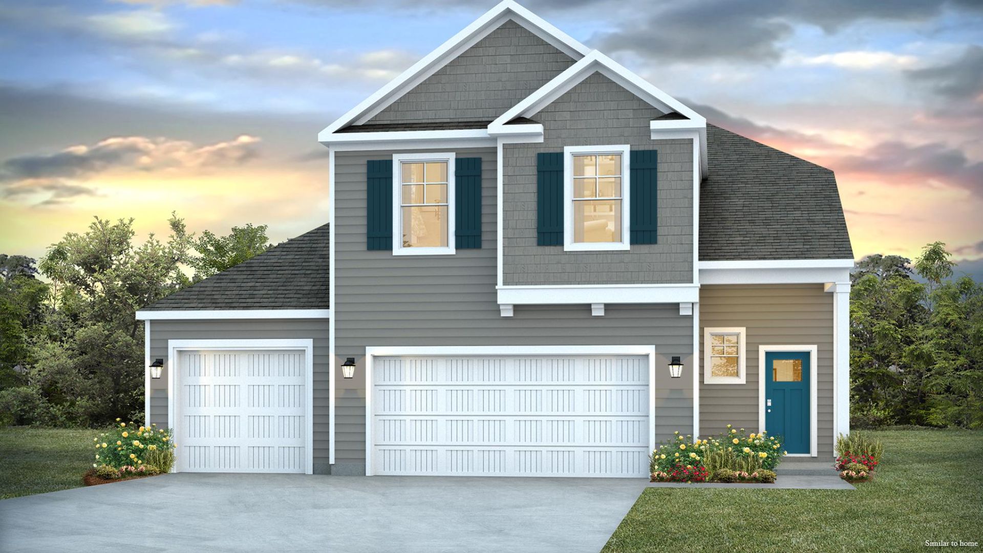 Wren is sure to turn heads. To top it off, its one of our floorplans that offers 5 bedrooms, 3.5-4.5 baths and 2 and 3-car garages.