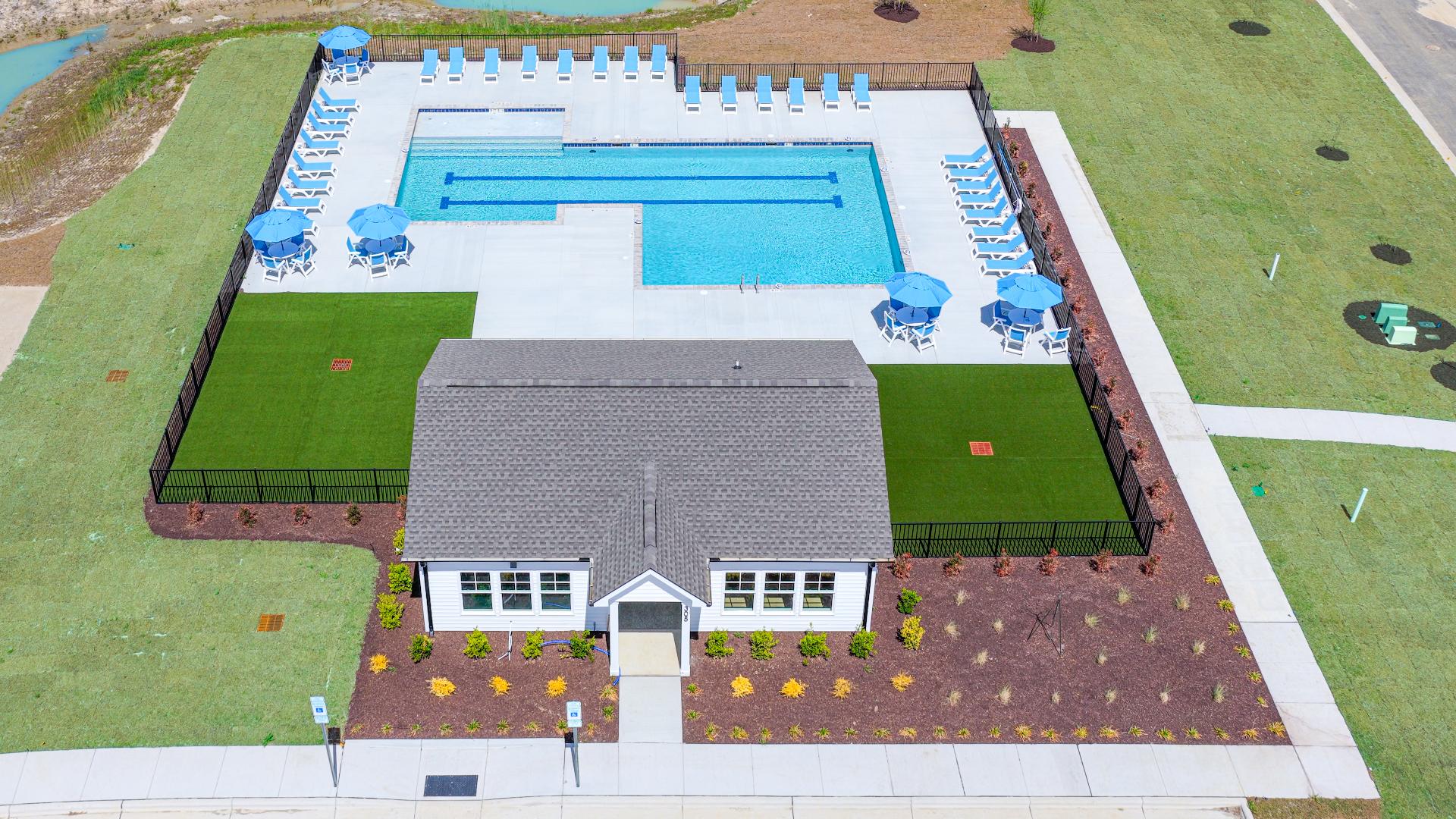 A fantastic addition to the Vineyard Trail community for our Homeowners! The exciting lineup of amenities that will include a swimming pool, open air pavilion with playroom, playground and turf lawn for cornhole toss.