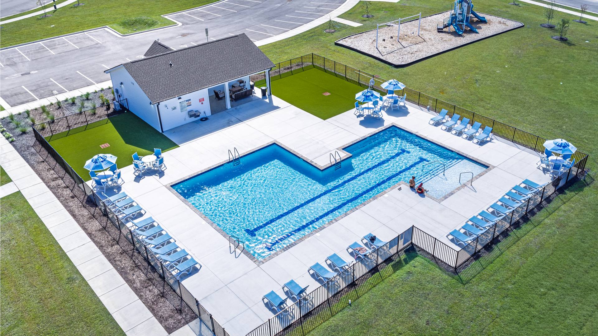 A fantastic addition to the Vineyard Trail community for our Homeowners! The exciting lineup of amenities that will include a swimming pool, open air pavilion with playroom, playground and turf lawn for cornhole toss.