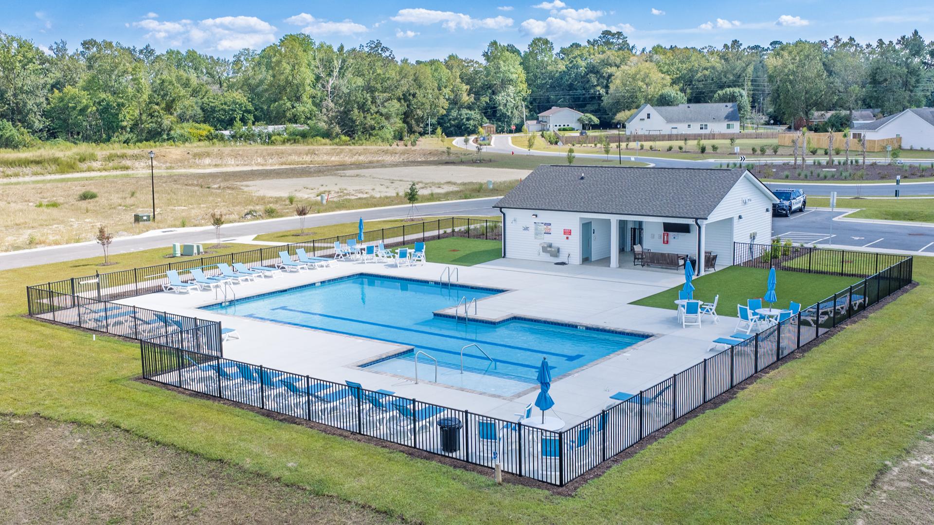 A fantastic addition to the Vineyard Trail community for our Homeowners! The exciting lineup of amenities that will include a swimming pool, open air pavilion with playroom, playground and turf lawn for cornhole toss.