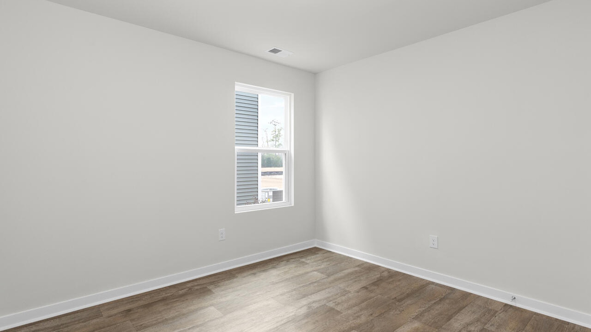 There are three additional bedrooms and full bath. In every bedroom you’ll have vinyl flooring and a closet in each room.