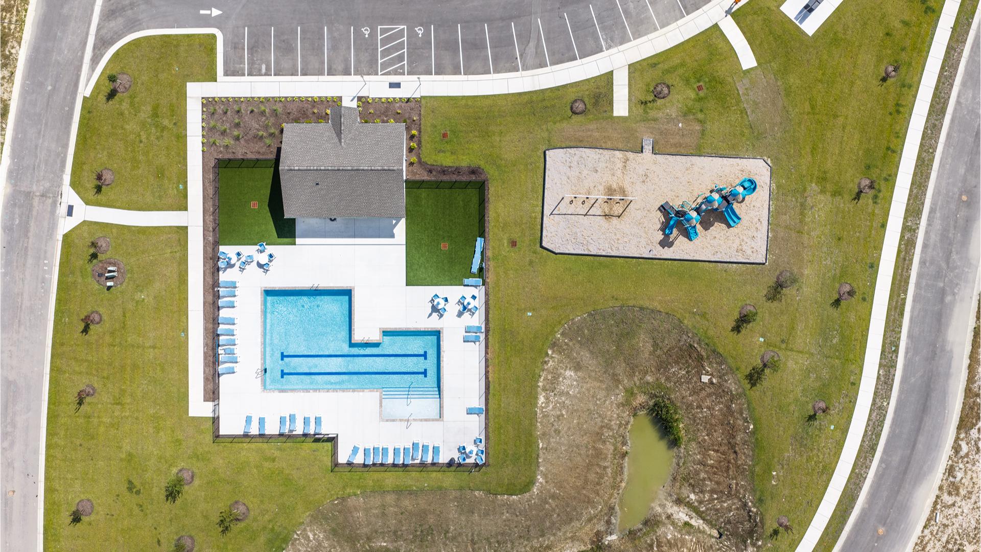 A fantastic addition to the Vineyard Trail community for our Homeowners! The exciting lineup of amenities that will include a swimming pool, open air pavilion with playroom, playground and turf lawn for cornhole toss.