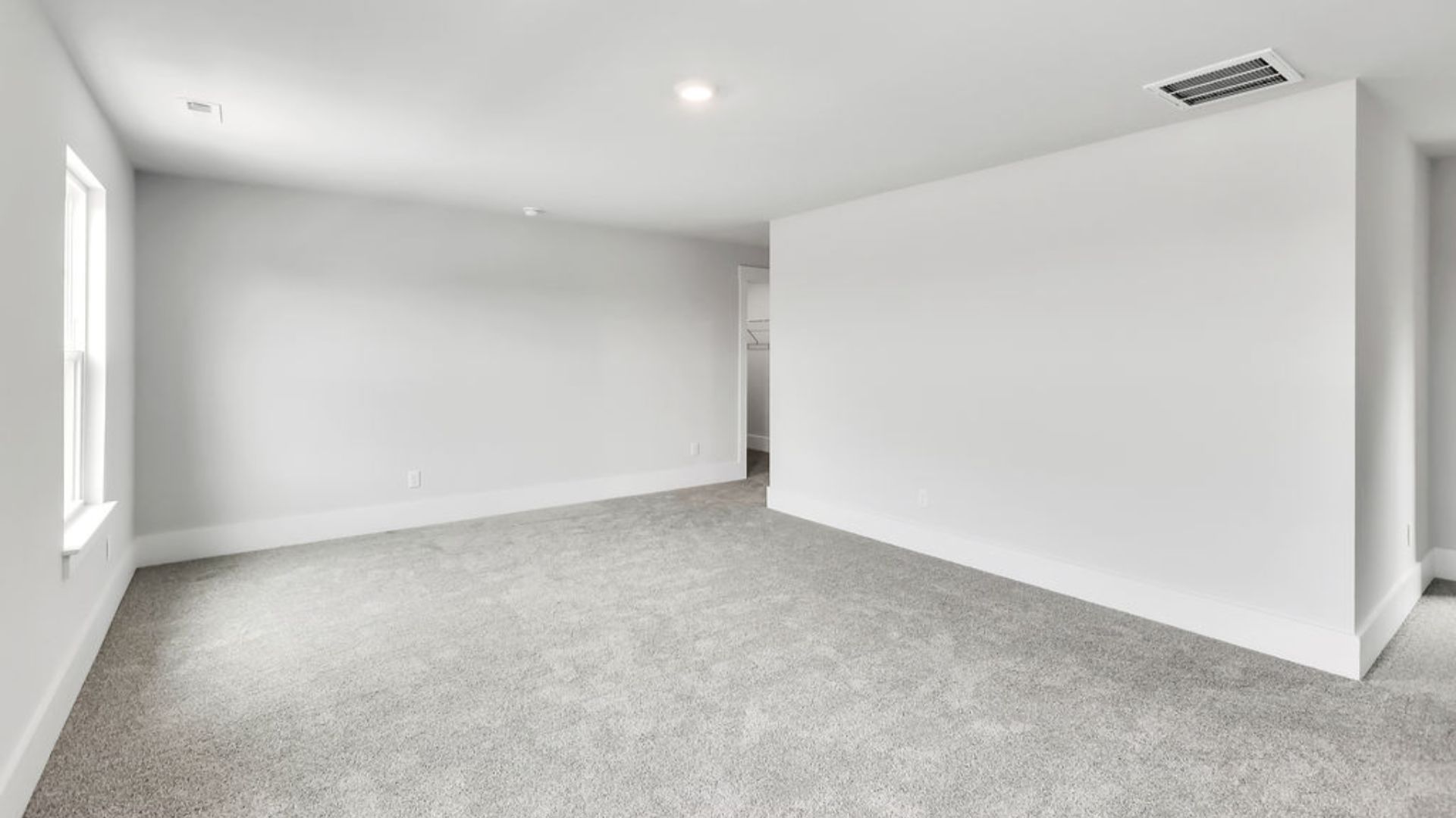 Upstairs, you will find three bedrooms, 2 baths, a large bonus room and loft. In every bedroom you’ll have vinyl floors and a closet in each room. Whether these rooms become bedrooms,