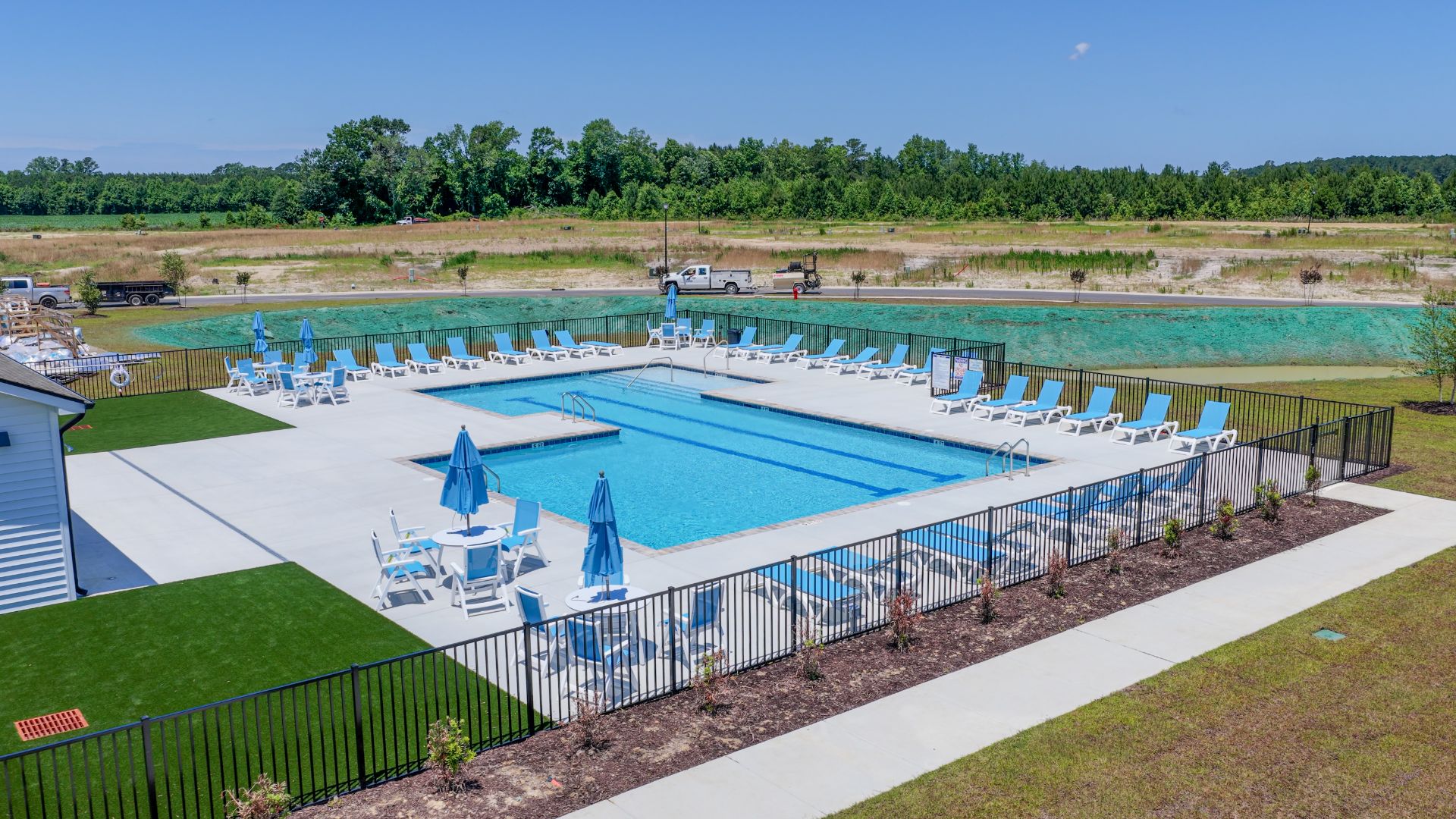 The community amenities, open-air pavilion and swimming pool will serve as a hub for events and social gatherings, fostering a strong sense of community among residents.