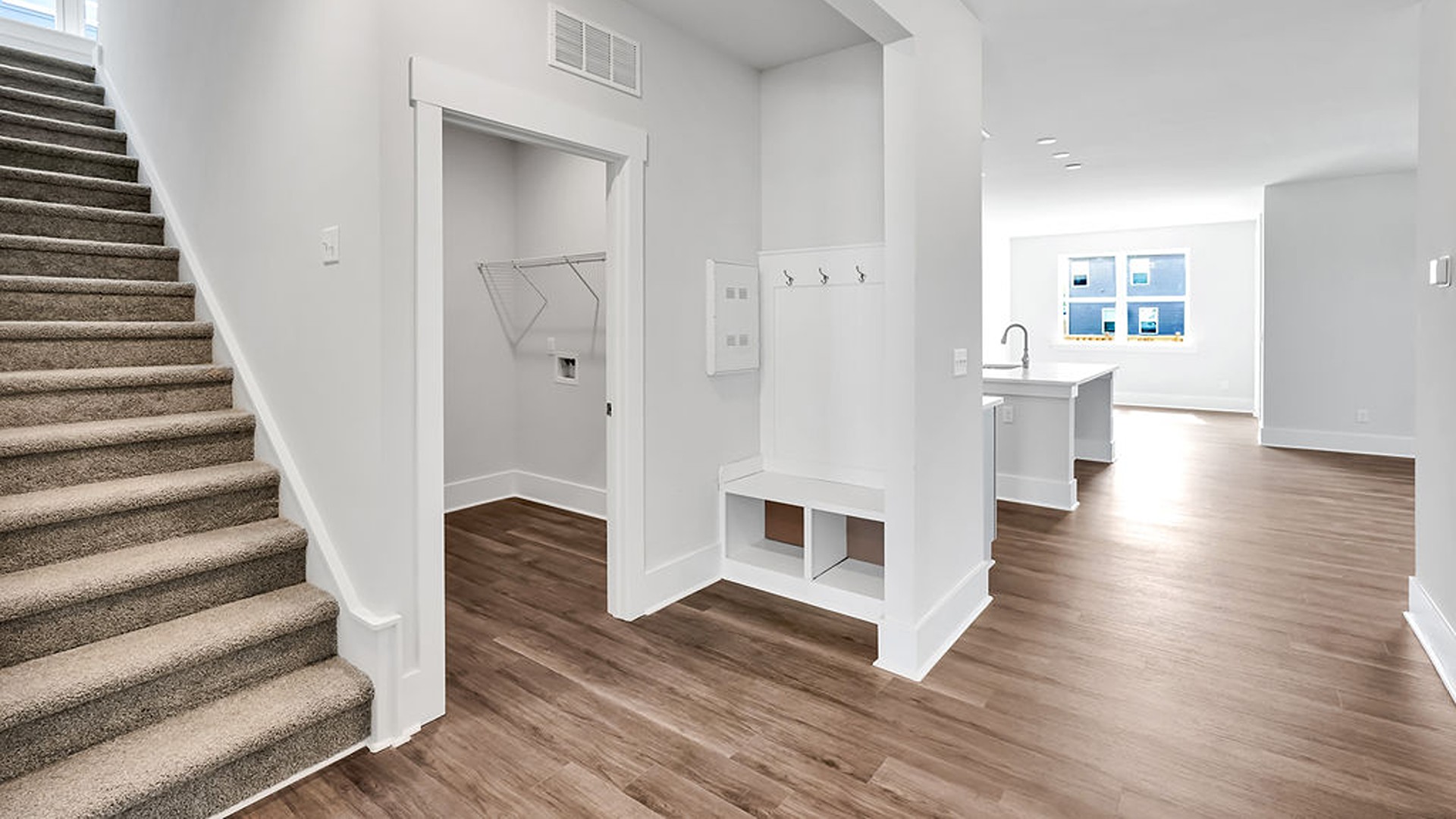 In every bedroom you’ll have carpeted floors and a closet in each room. Whether these rooms become bedrooms, office spaces, or other bonus rooms, there is sure to be comfort