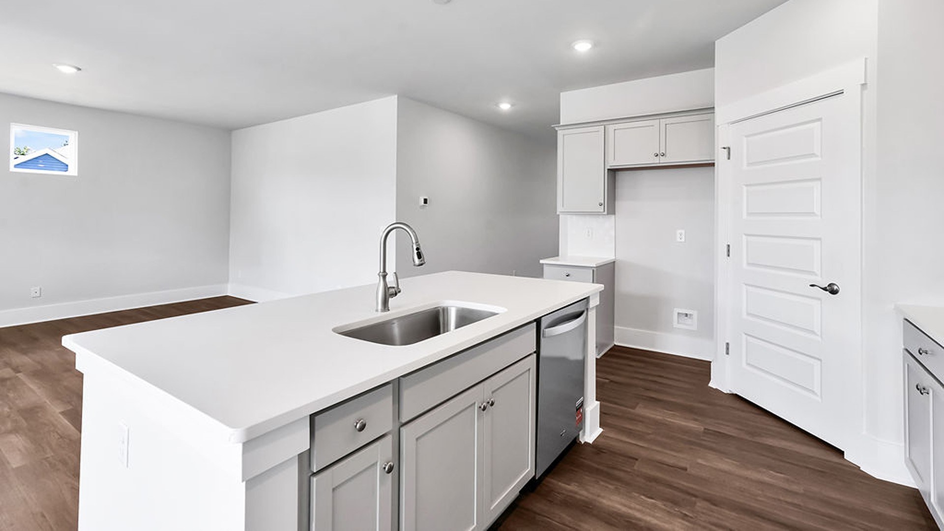 The Bradford is a versatile plan with an open concept kitchen, living, and dining area! T