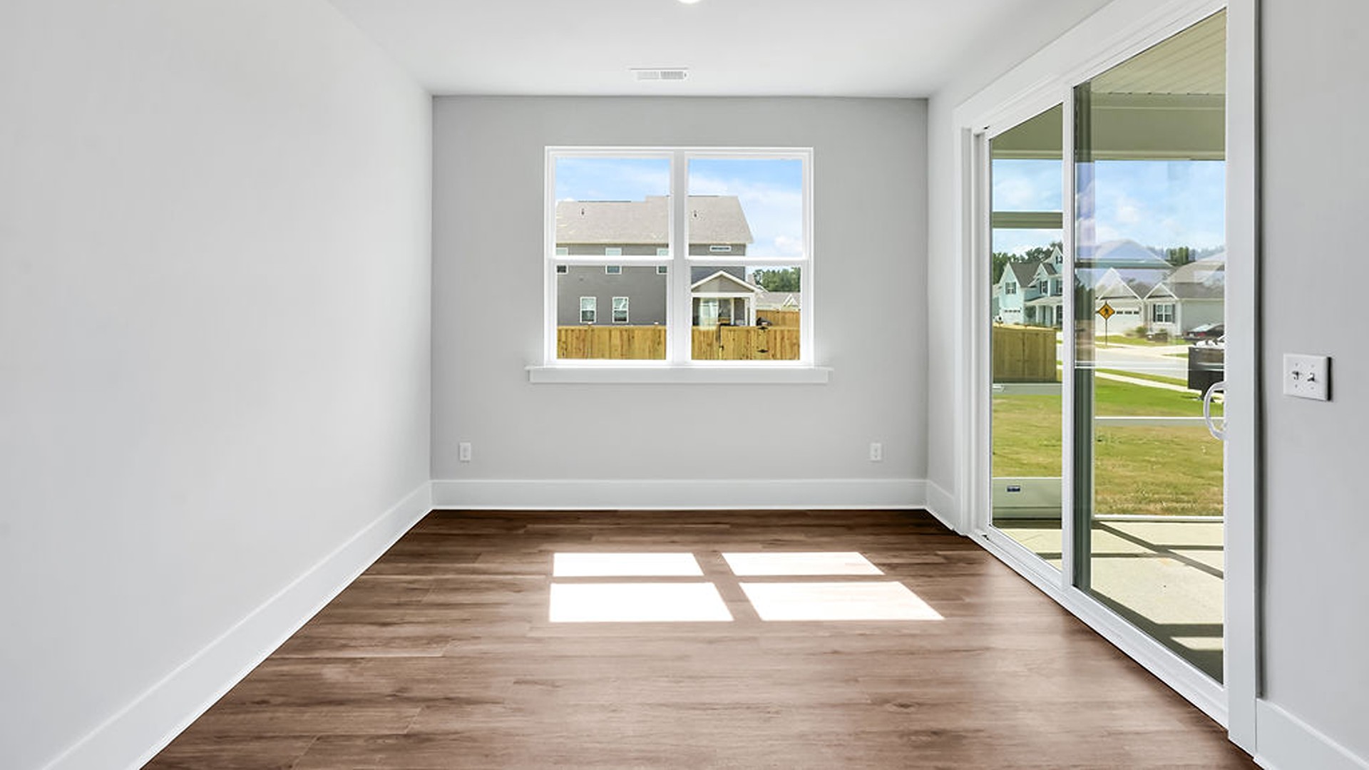 The Bradford is a versatile plan with an open concept kitchen, living, and dining area! T