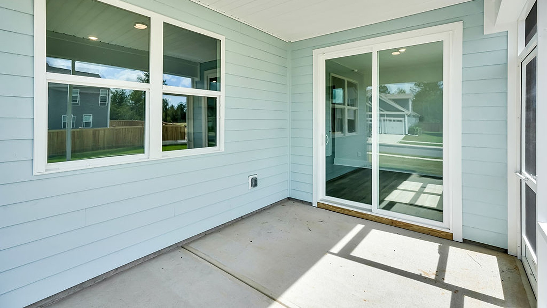 Enjoy the covered porch perfect for entertaining and enjoying the Carolina evenings.