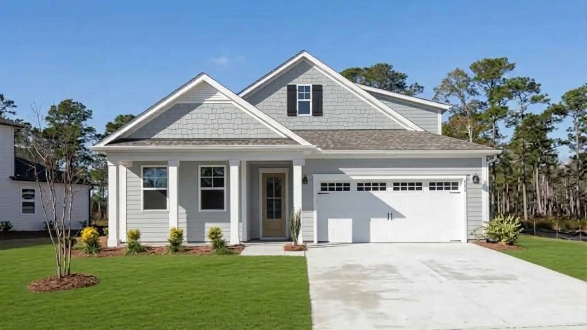 This charming home offers 3 spacious bedrooms, a French-door flex room that is perfect for an office or formal dining space, 3 full baths, 2,325 sq ft and a versatile upstairs bonus room.