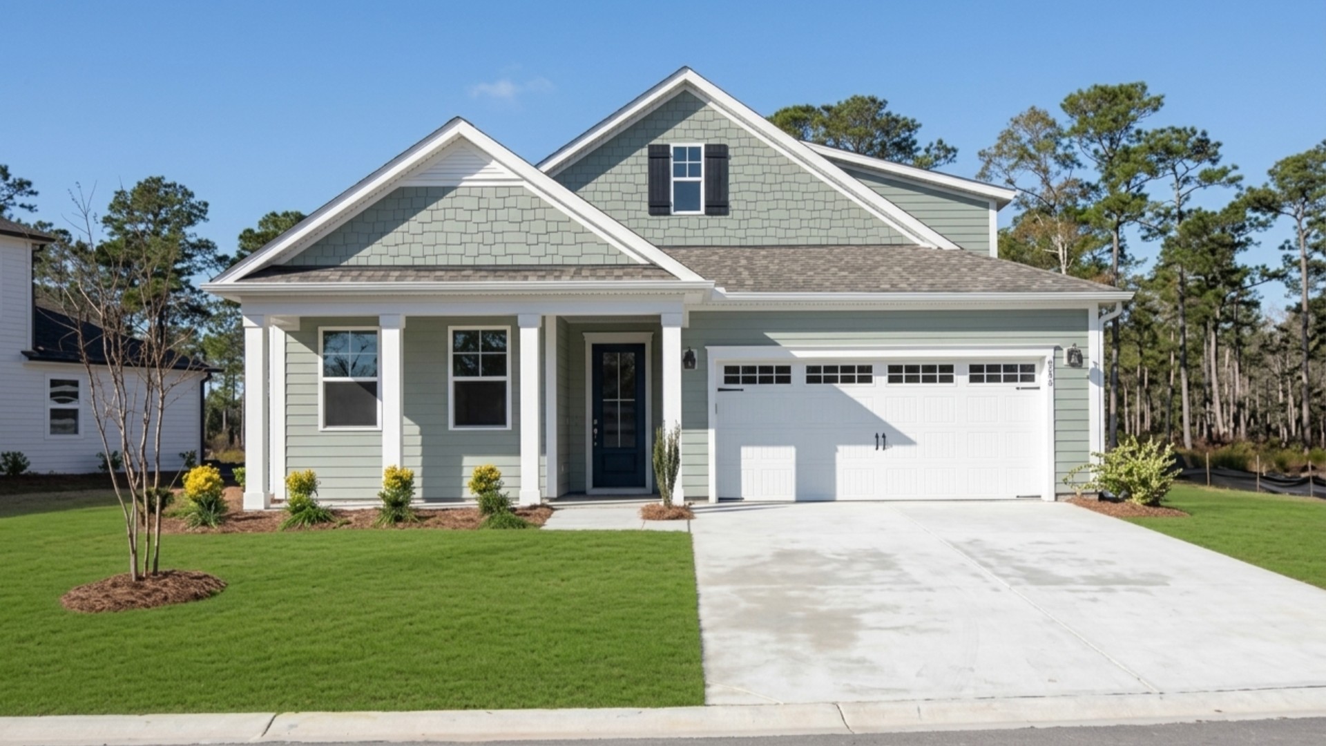 Welcome to the Bradford in our Indigo Preserve community located in Leland, North Carolina. The Bradford is a 3 bedroom, 3 bath home with 1,672 of open concept living space.