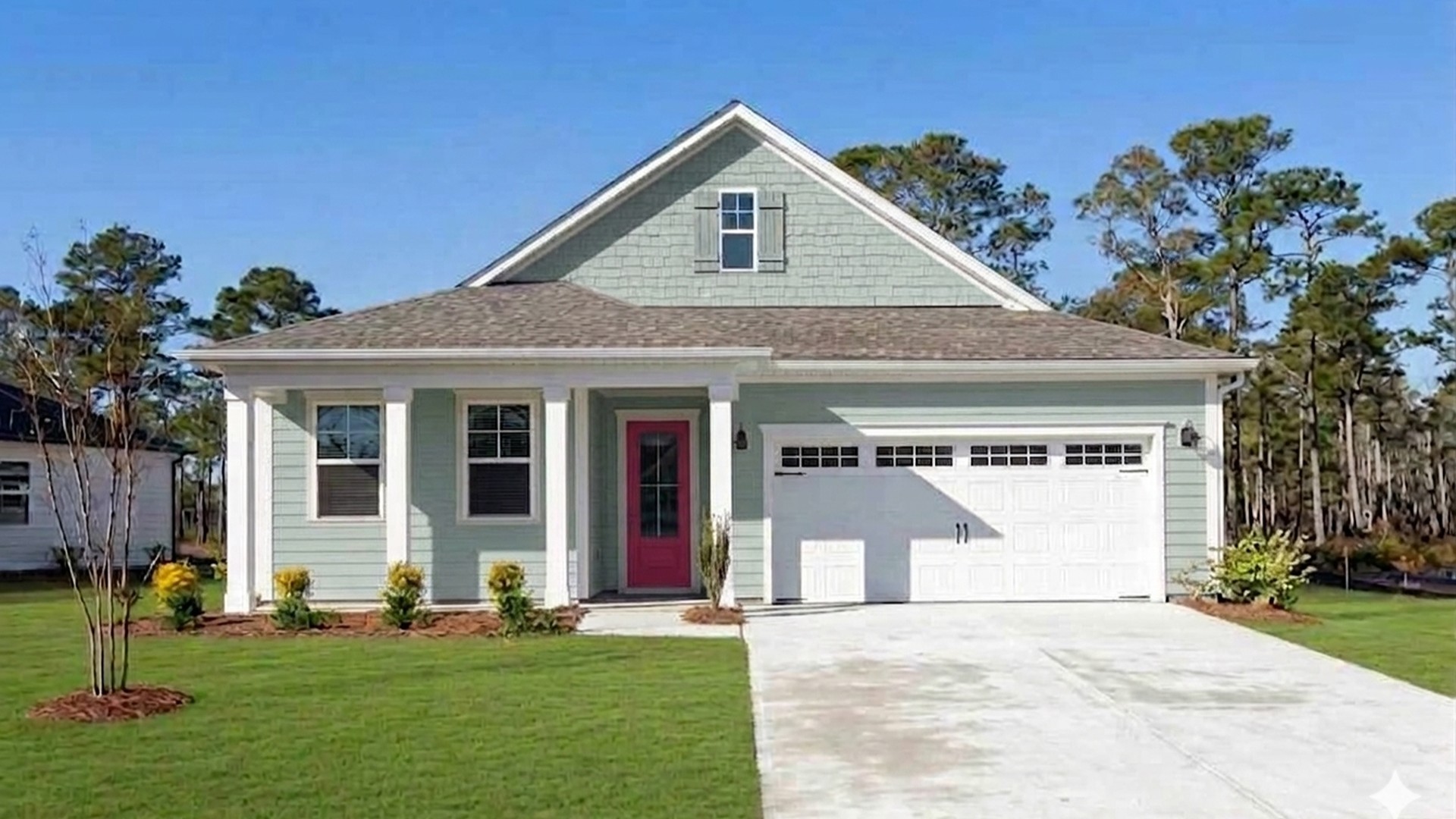 The Bradford is a 3 bedroom, 2 bath home with 1,672 of open concept living space.
