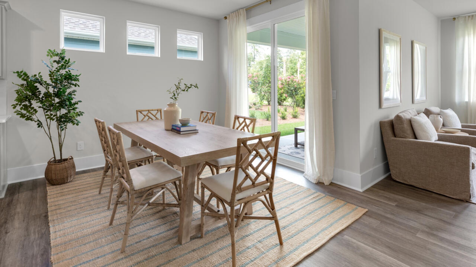 The living area is an open concept, where your kitchen, living, and dining areas blend seamlessly into a space perfect for everyday living and entertaining.