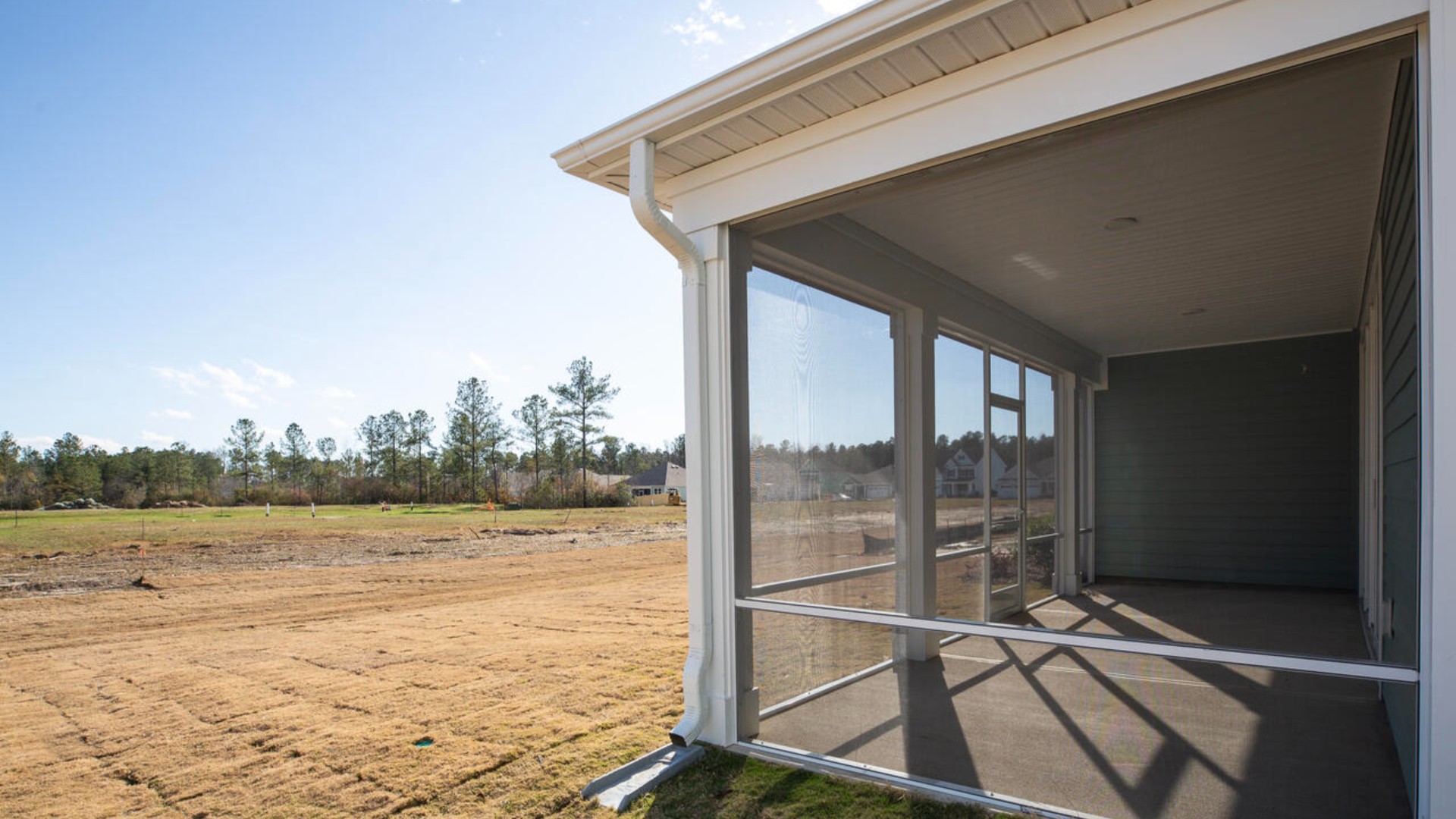 Enjoy the screemed porch perfect for entertaining and enjoying the Carolina evenings.