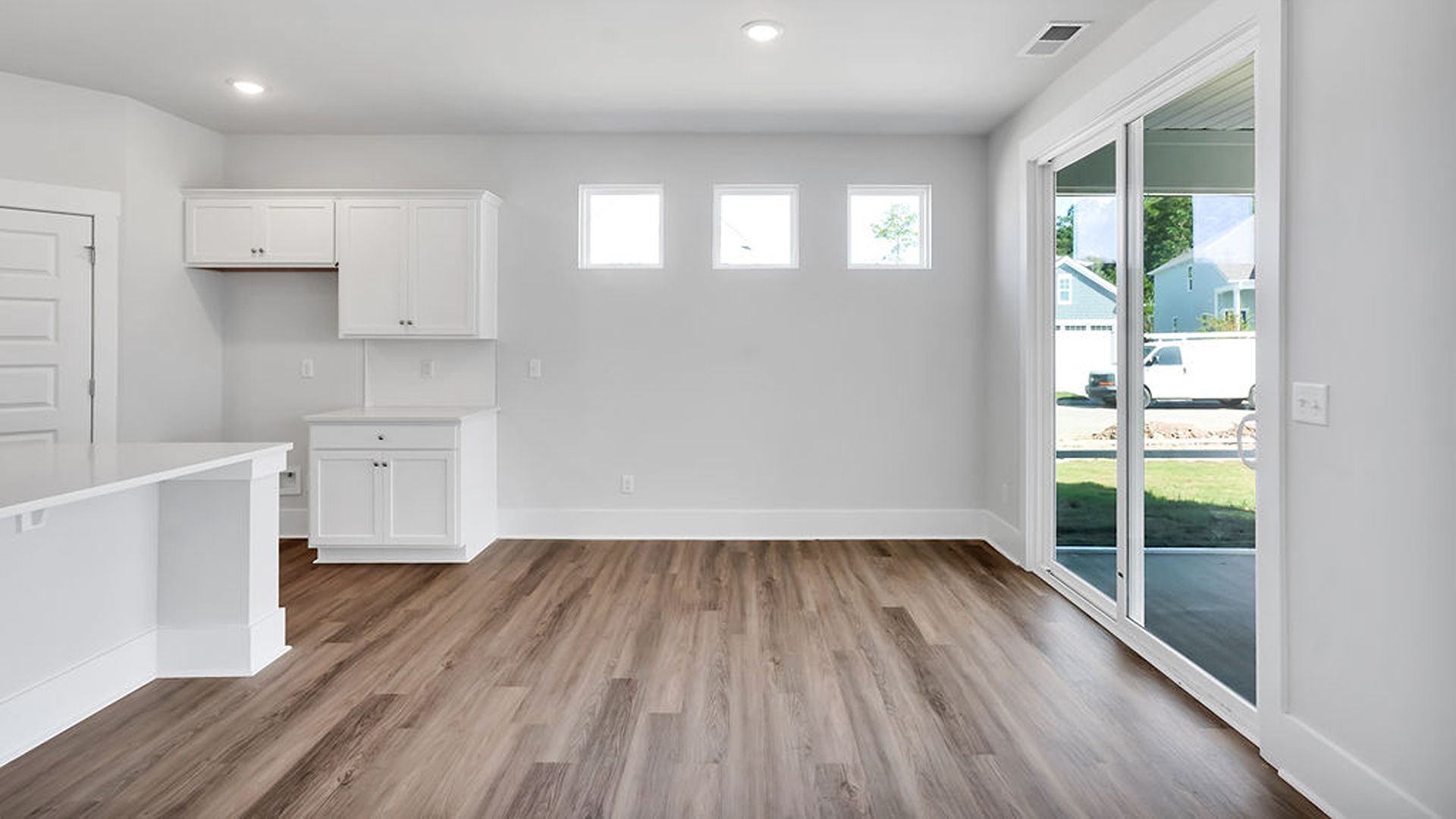 Inside this 4 bedroom, 2 bathroom home, you’ll find 1,883 square feet of comfortable living. The living area is an open concept, where your kitchen, living, and dining areas blend seamlessly into a space perfect for everyday living and entertaining.