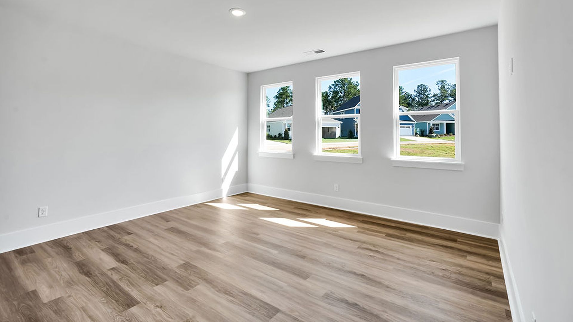 The primary bedroom has its own attached bathroom that features a walk-in closet and all the space you need to get ready in the morning. Sh