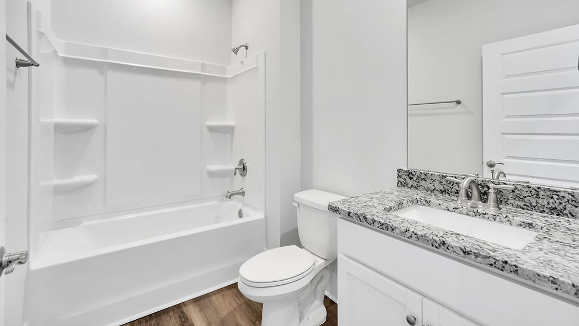 An additional 3 bedrooms with bathroom. In every bedroom you’ll have carpeted floors and a closet in each room. Whether these rooms become bedrooms, office spaces, or other bonus rooms, there is sure to be comfort.