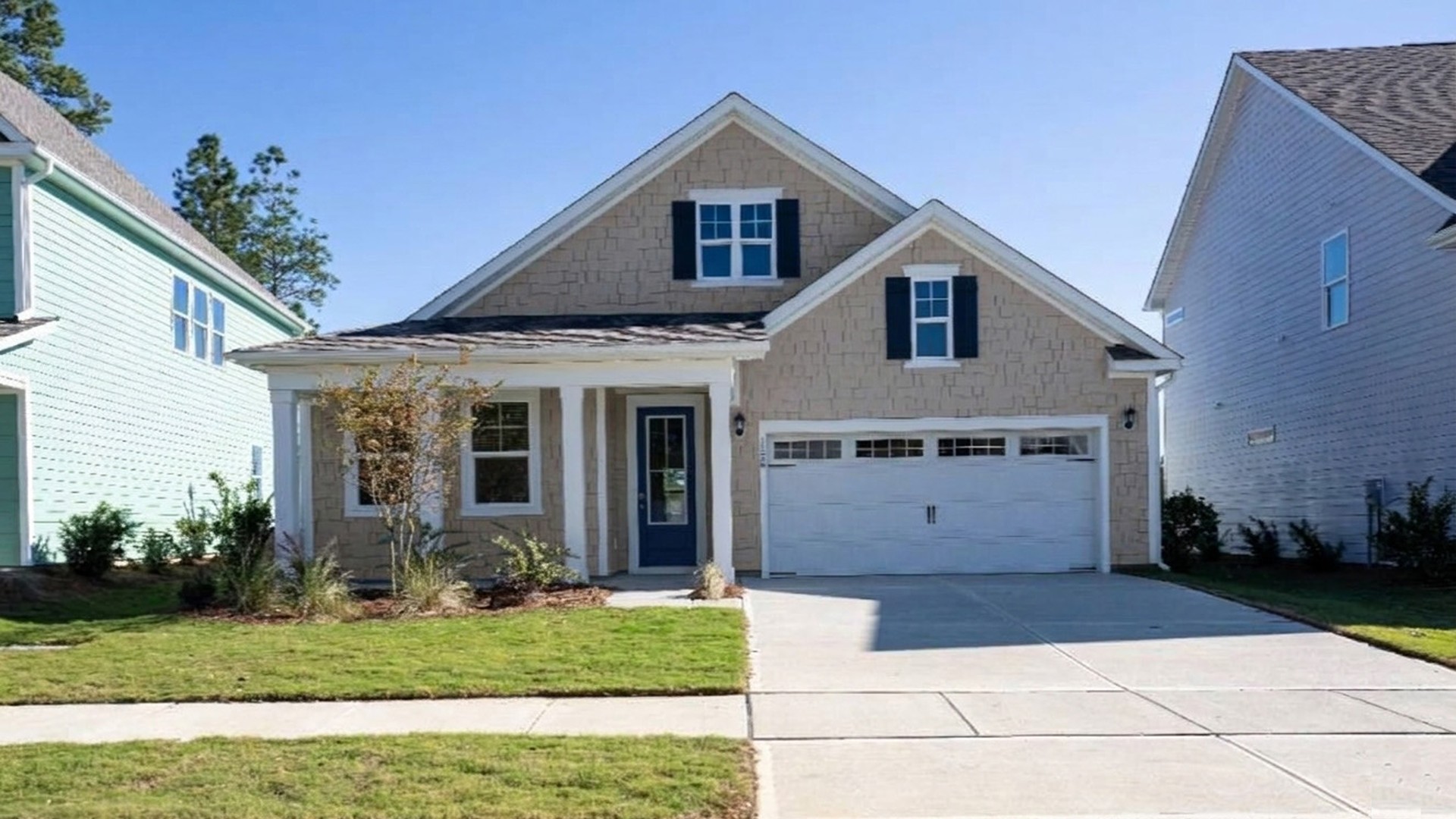 The Darby is a beautiful home with 3 bedrooms, 2 full baths and two car garage. This open concept home features 9 ft. ceilings,