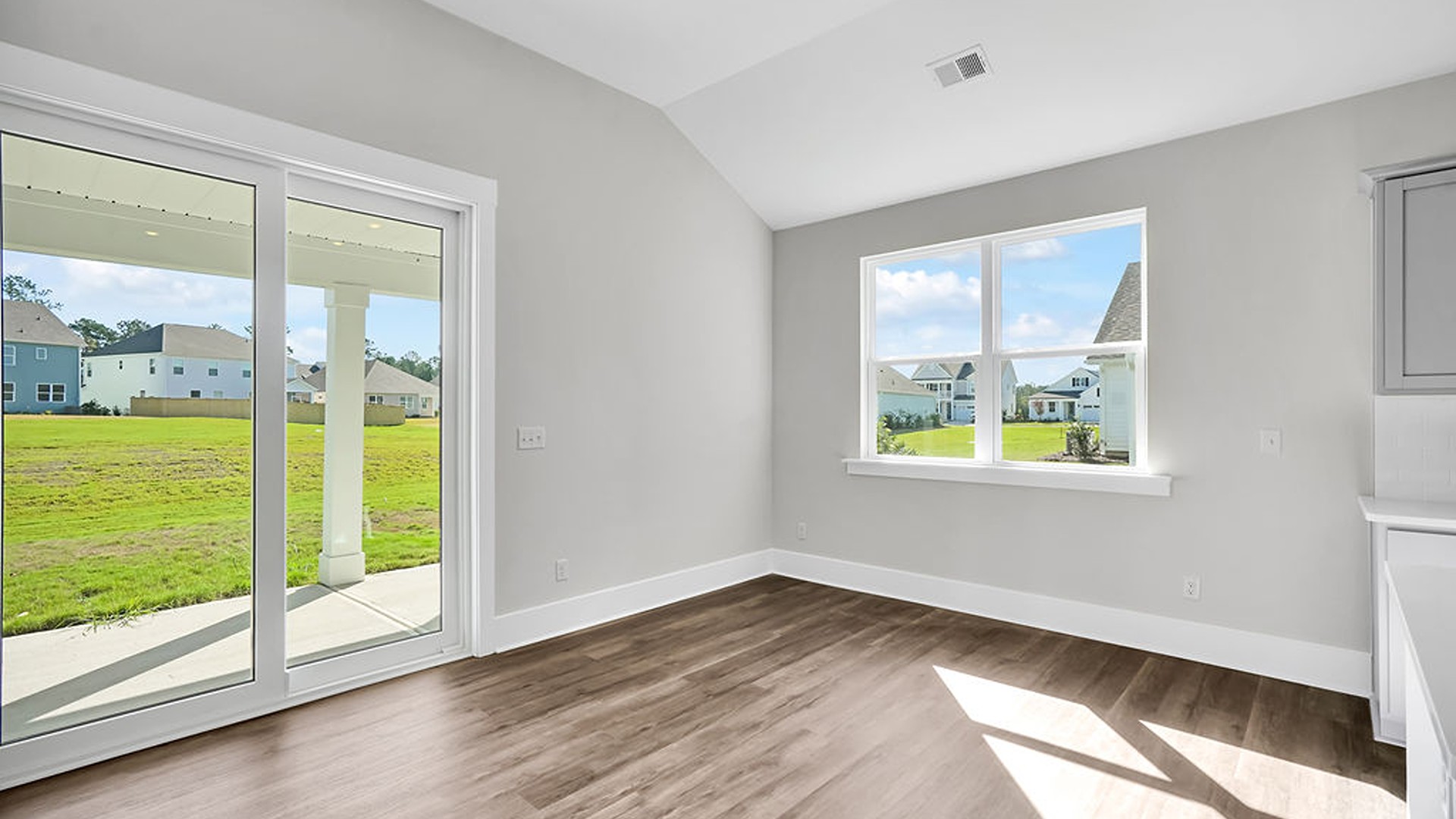 The living area is an open concept, where your kitchen, living, and dining areas blend seamlessly into a space perfect for everyday living and entertaining.