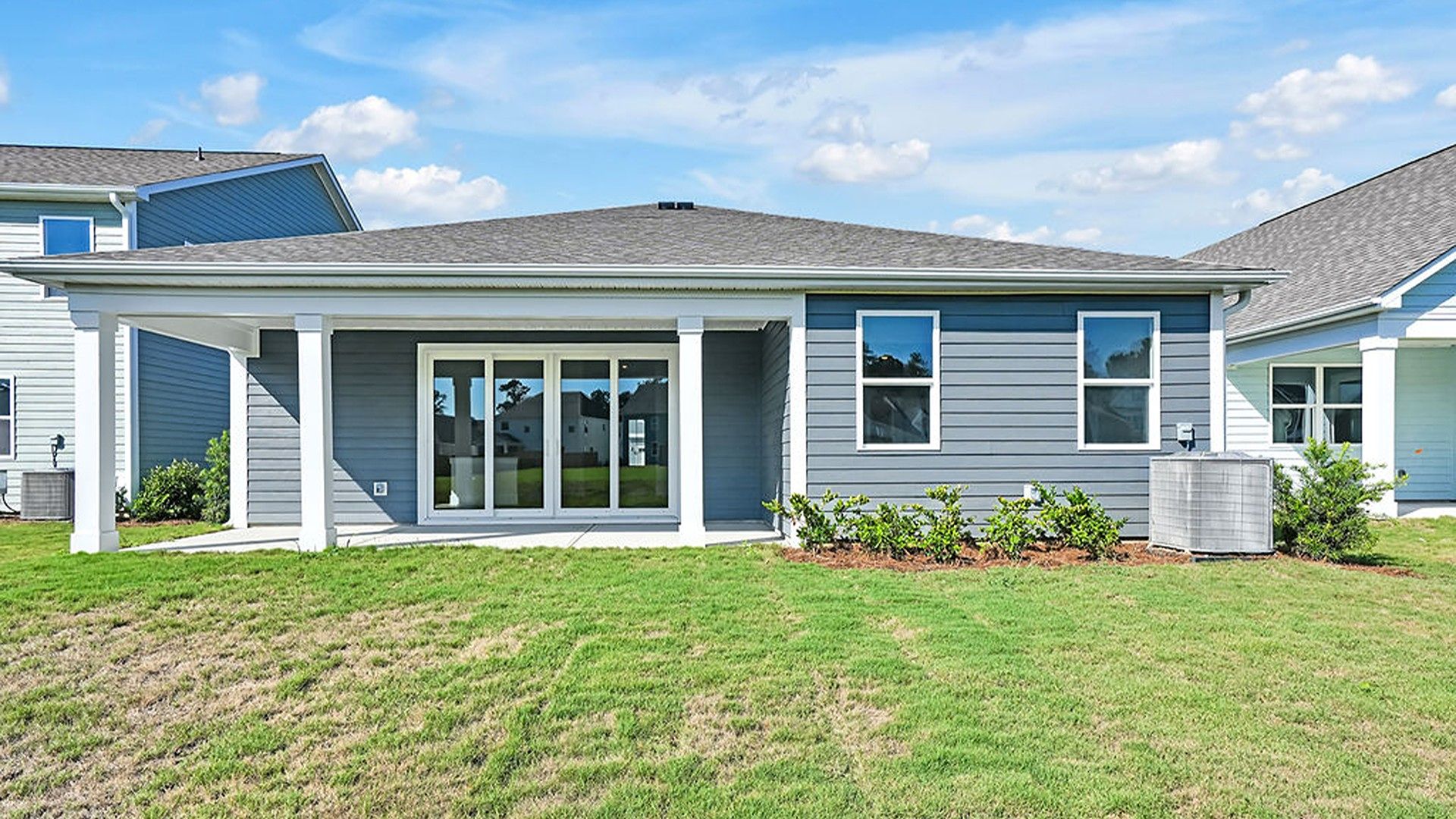 Spend the end of your days on the oversized covered porch.