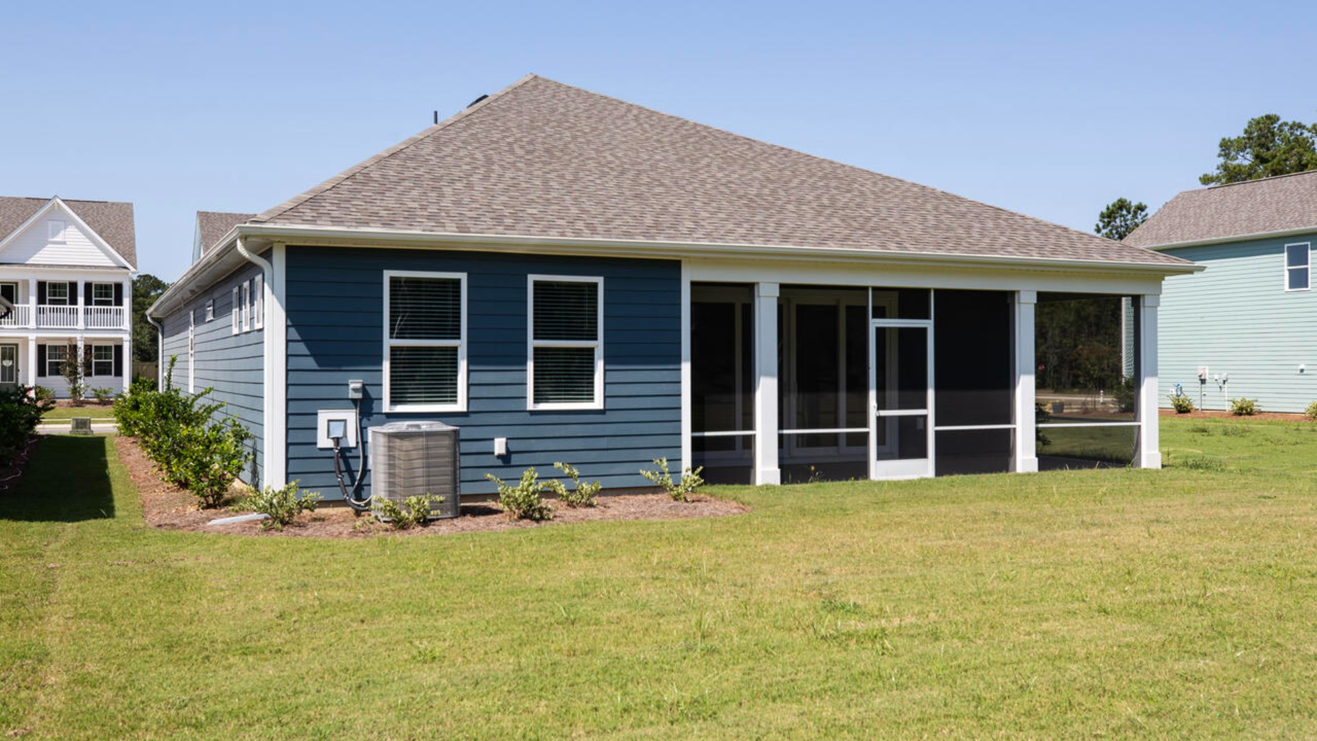 Enjoy the screened in covered porch perfect for entertaining and enjoying the Carolina evenings.