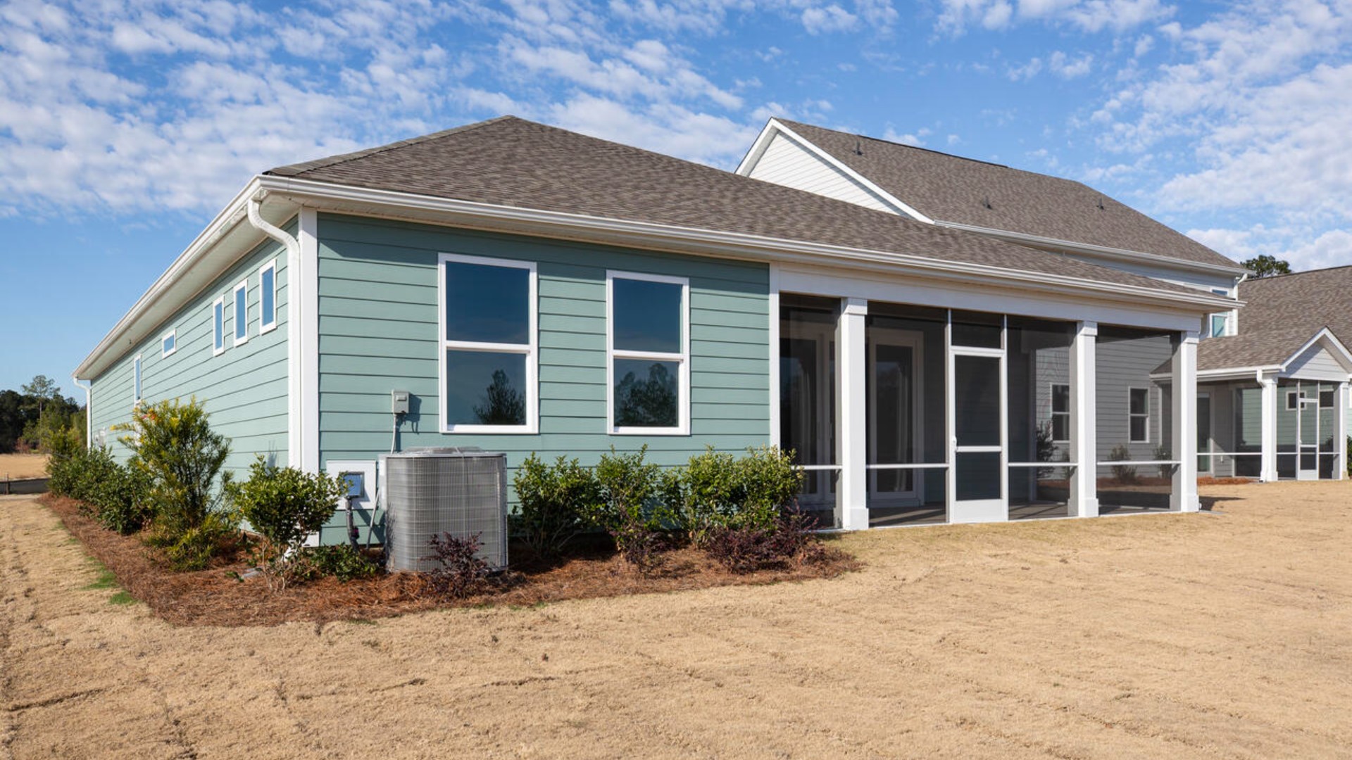 Enjoy the screened in covered porch, perfect for entertaining and enjoying the Carolina evenings