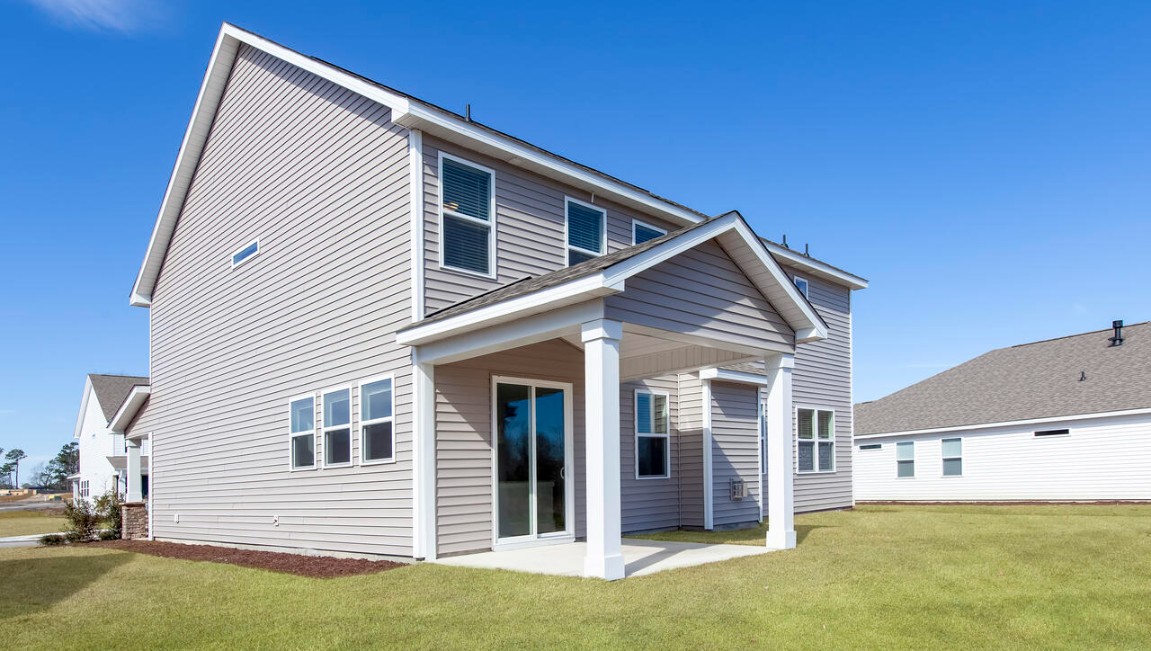 Spend the end of your days on the oversized covered porch relaxing.