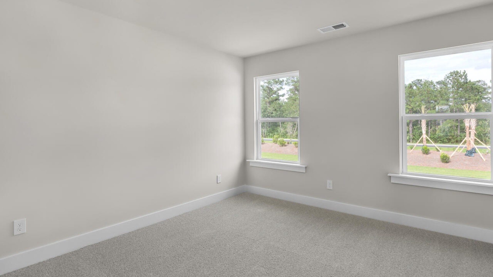 There are three additional bedrooms and a full bath upstairs. In every bedroom you’ll have carpeted floors and a closet in each room. Whether these rooms become bedrooms, office spaces, or other bonus rooms, there is sure to be comfort.