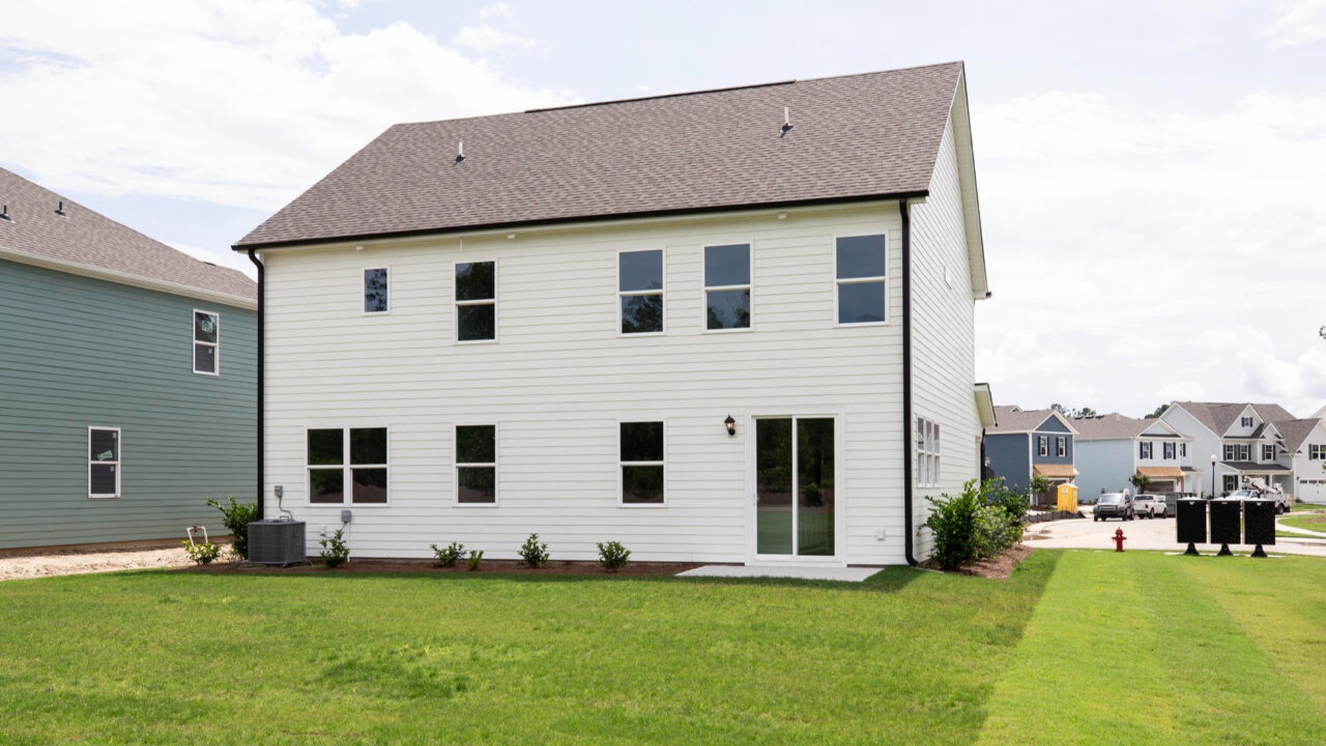 There are three additional bedrooms and a full bath upstairs. In every bedroom you’ll have carpeted floors and a closet in each room. Whether these rooms become bedrooms, office spaces, or other bonus rooms, there is sure to be comfort.